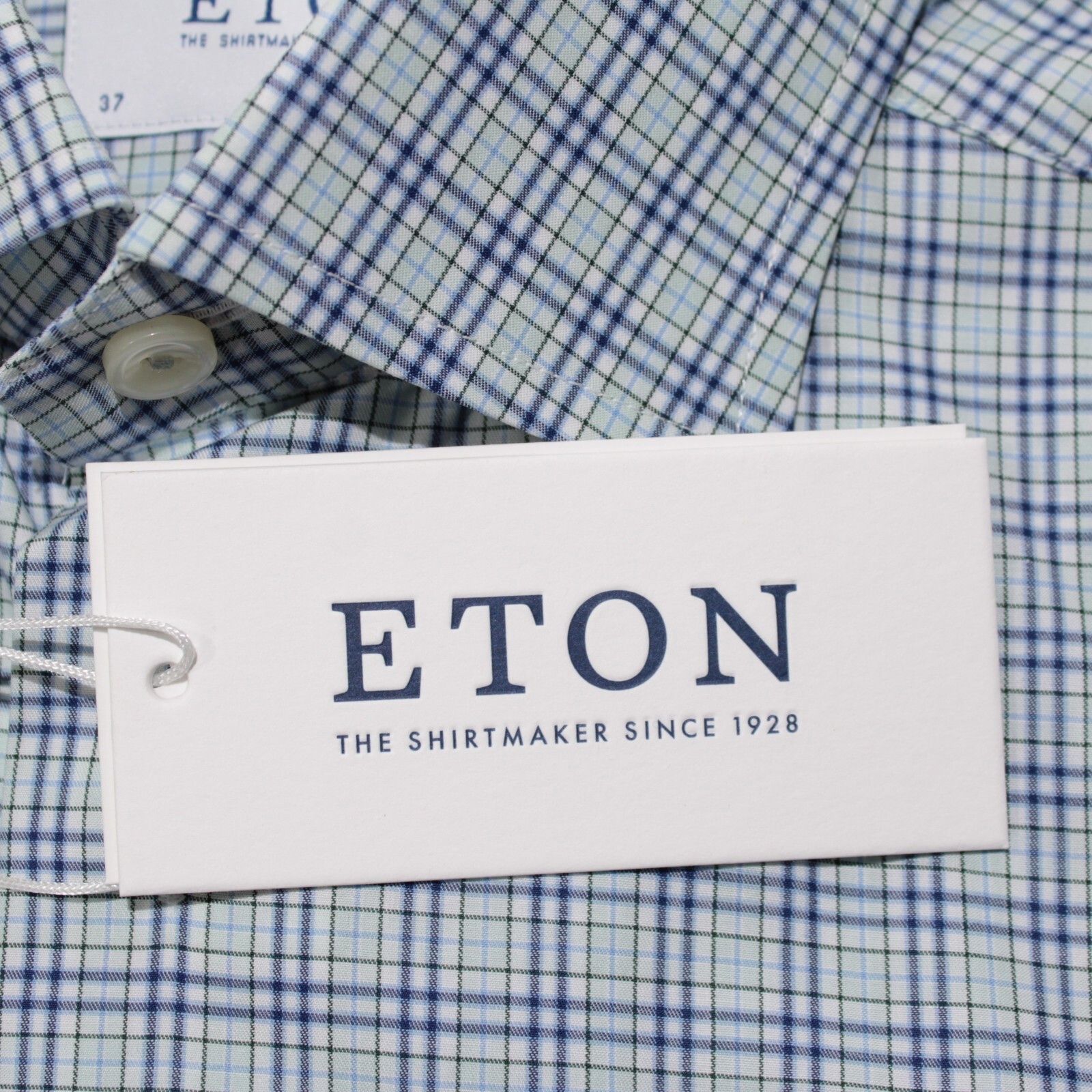 Eton Eton New with tags Shirt Size S US In Blue Size US S / EU 44-46 / 1 - 2 Thumbnail