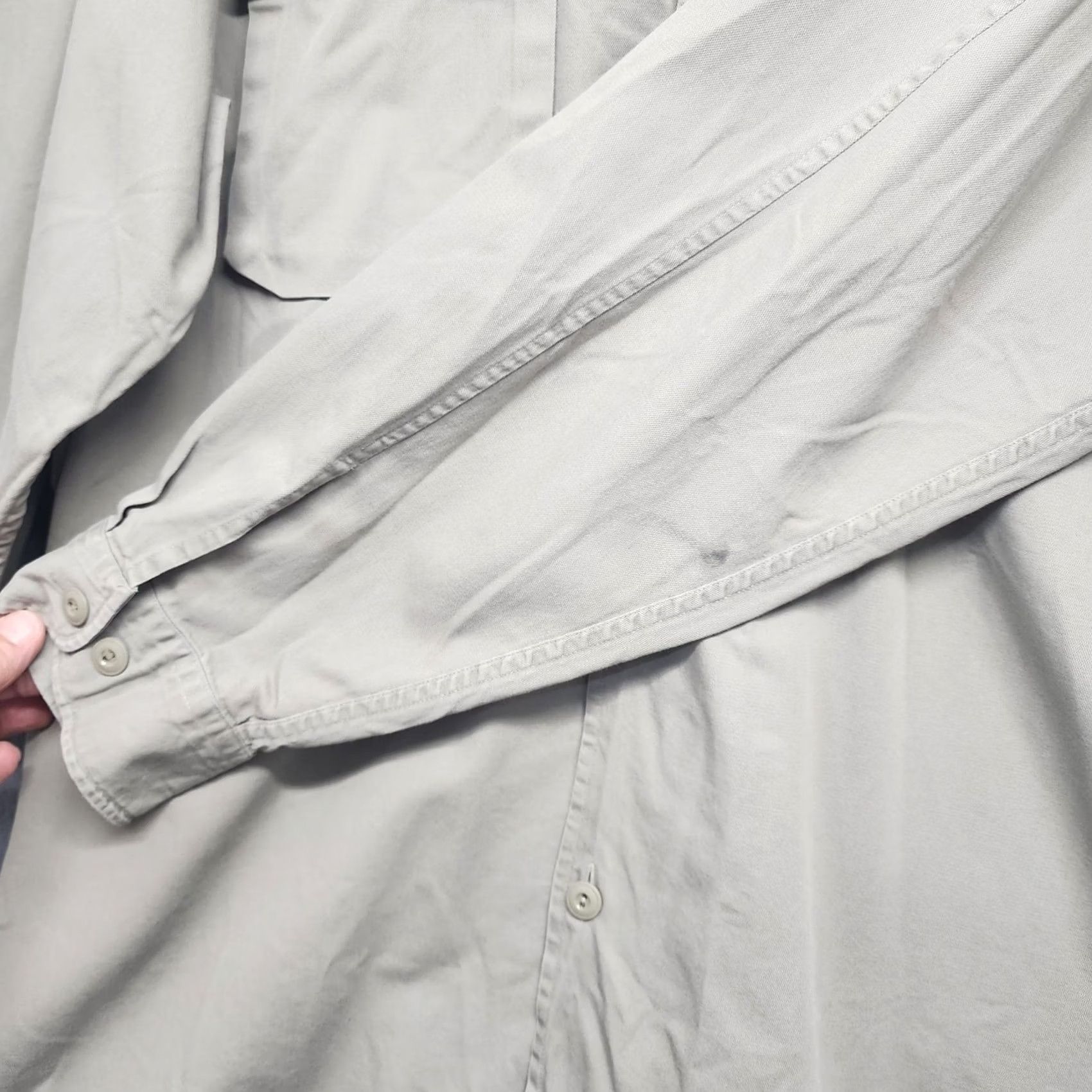 J.Crew VINTAGE J.CREW Oarsman Workwear Shirt Mens XL Long Sleeve Button Up Cotton Flaw Size US XL / EU 56 / 4 - 4 Thumbnail