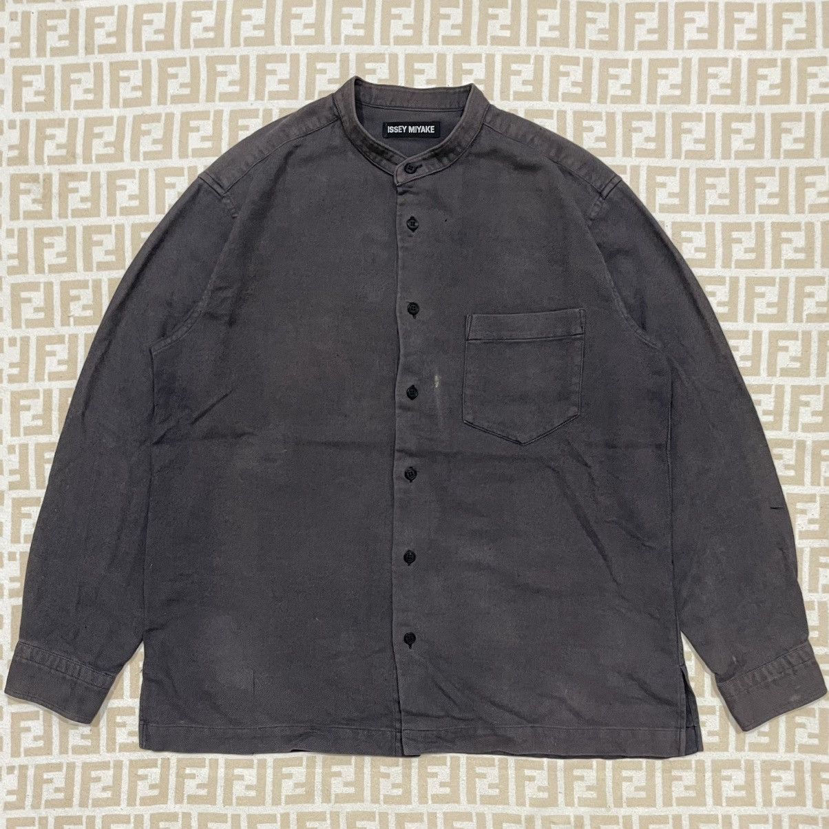 Issey Miyake Vintage Issey Miyake Shirts Button Up Size US XL / EU 56 / 4 - 2 Thumbnail