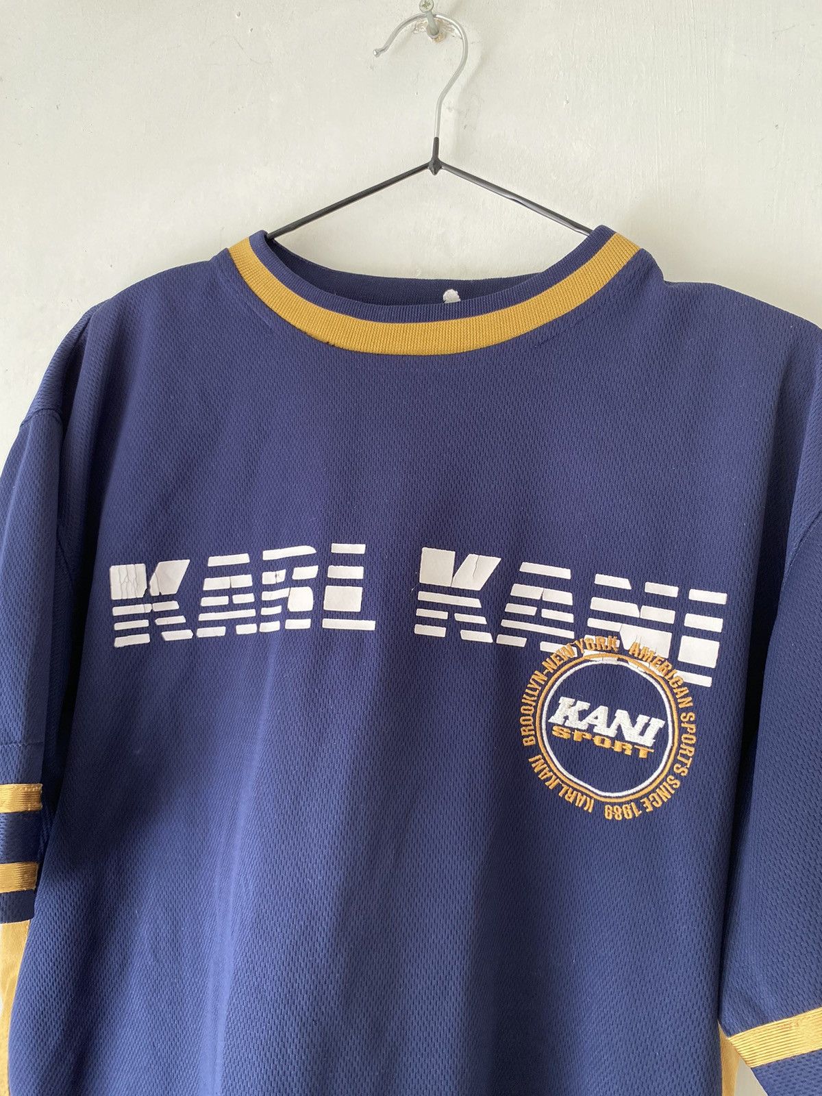 Karl Kani × Vintage Vintage Karl Kani Jersey Size US S / EU 44-46 / 1 - 8 Thumbnail
