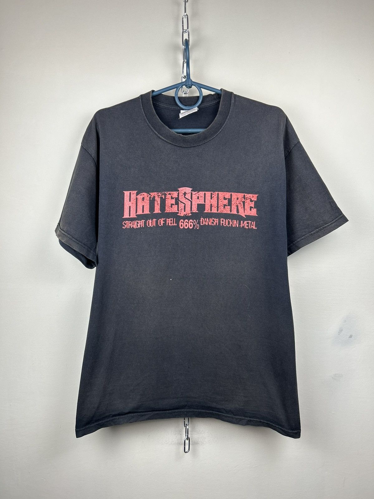 Band Tees Vintage HateSphere Straight out of hell 666 Fucking Metal Size US M / EU 48-50 / 2 - 1 Thumbnail