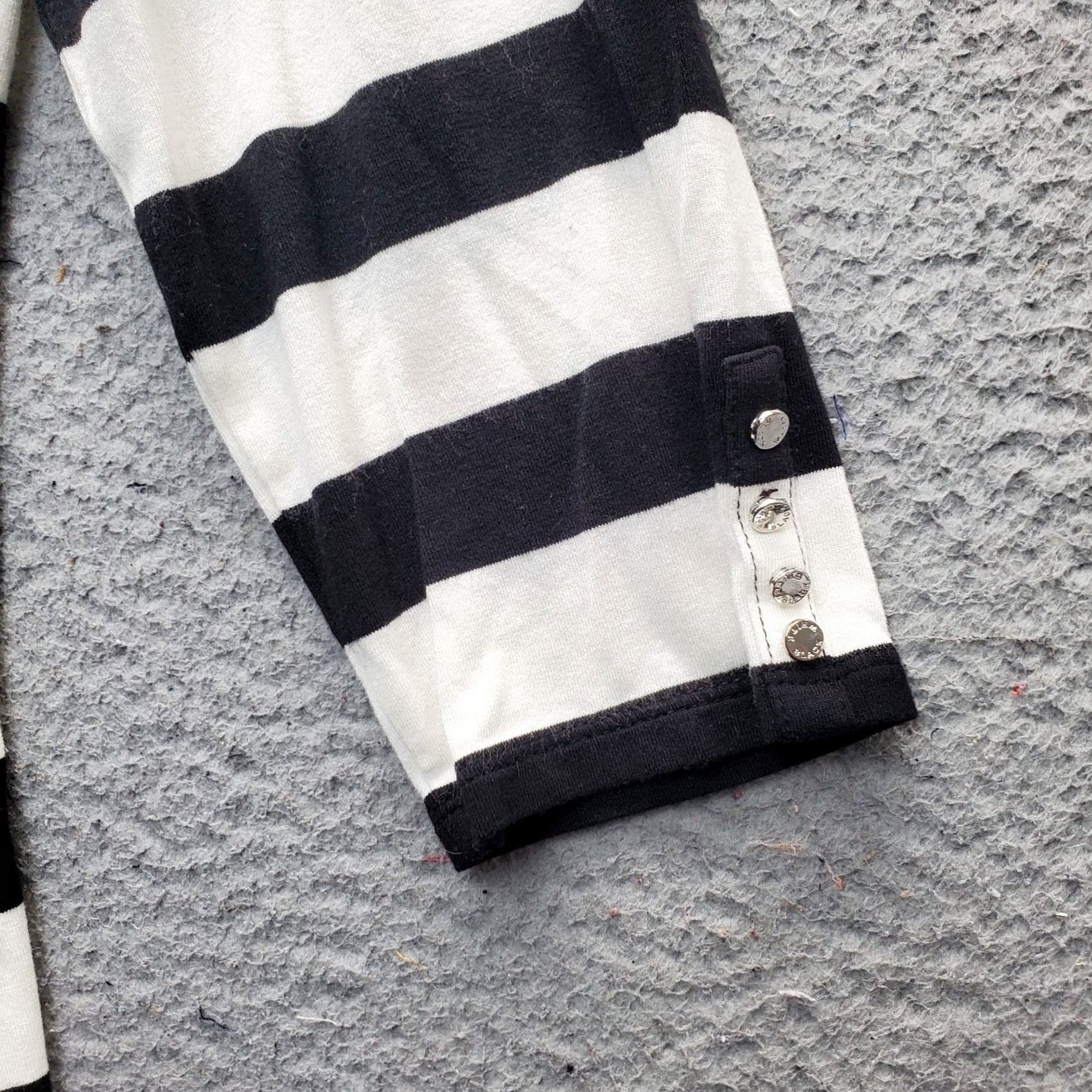 White House Black Market White House Black Market Shirt Womens L Multicolor Striped Rayon Stretch Cowl Neck Top Size L / US 10 / IT 46 - 7 Thumbnail