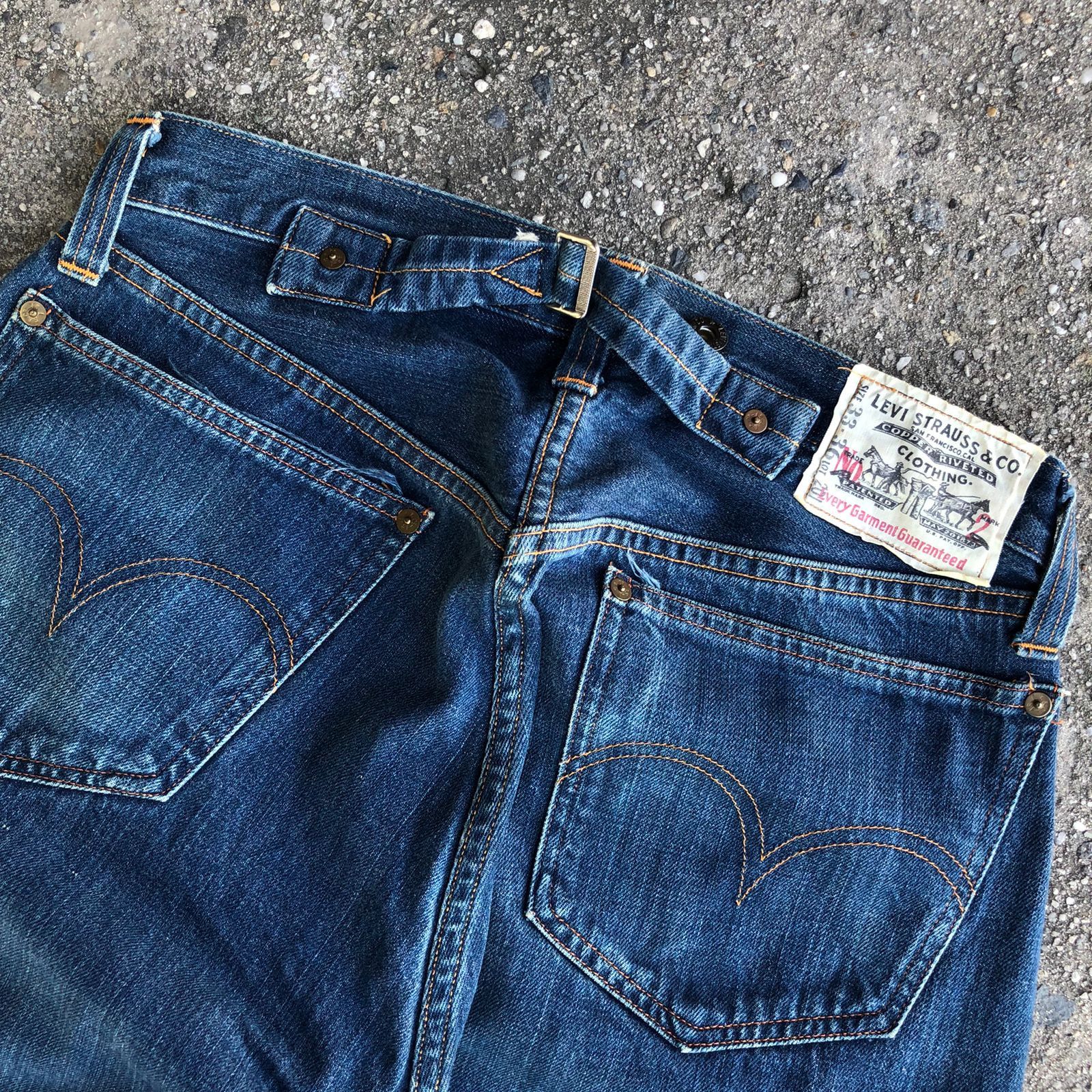 image of 1990S Levis 201 Selvage Denim, Men's (Size 33)