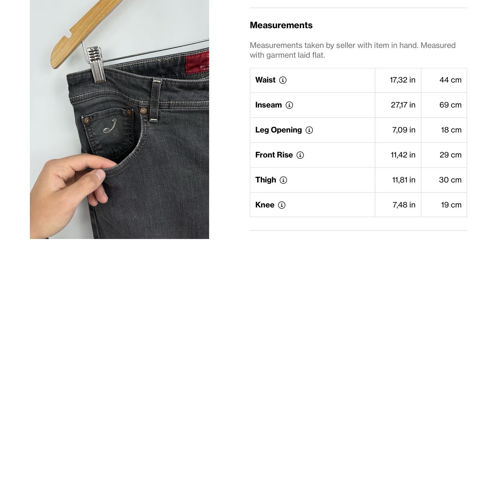 Jacob Cohen Jacob Cohen Luxury Denim Tailored Jeans 688 Made in Italy Size 35 Black Mens Size US 35 - 11 Thumbnail
