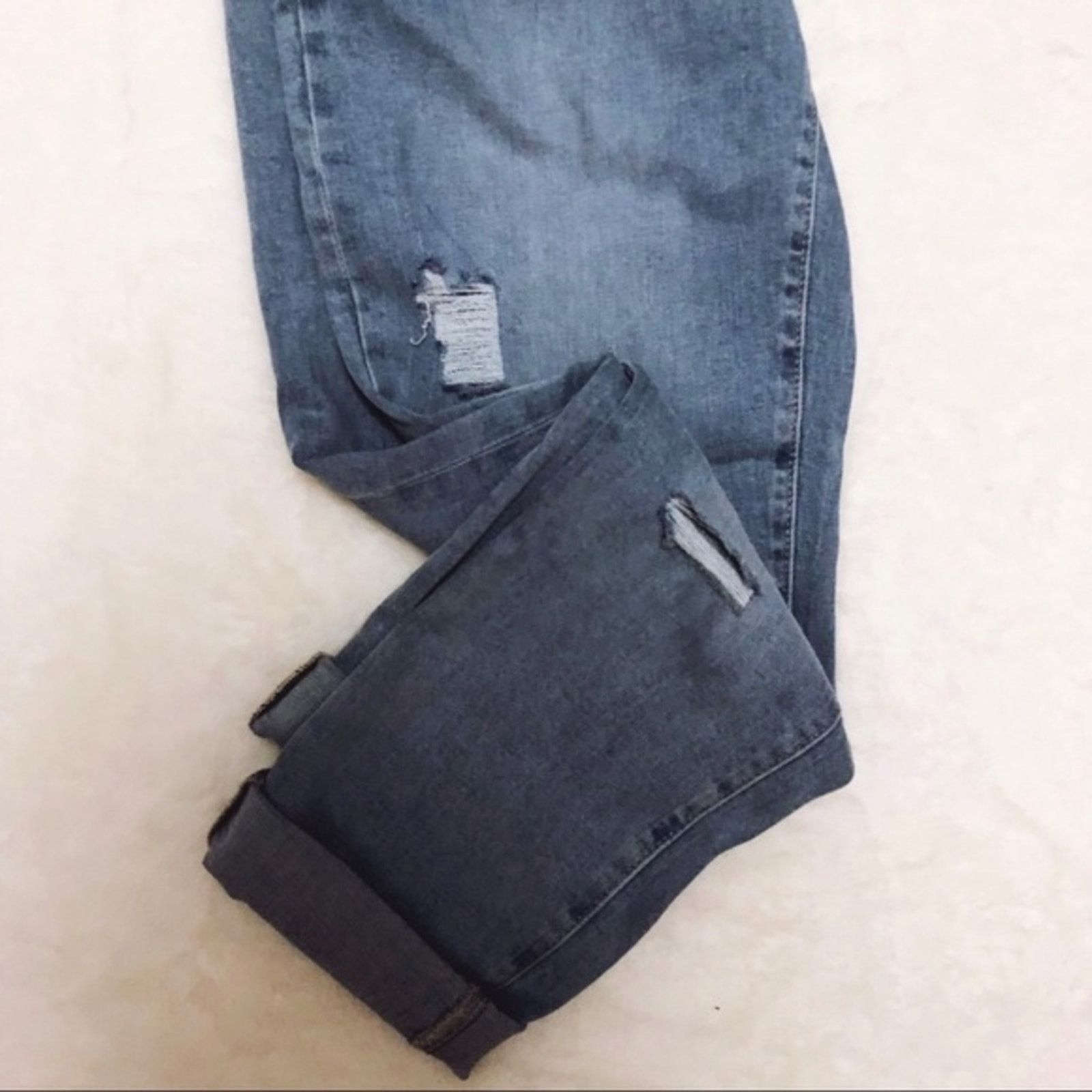 Gap GAP Low Rise Straight Crop Jeans Size 27" / US 4 / IT 40 - 6 Thumbnail