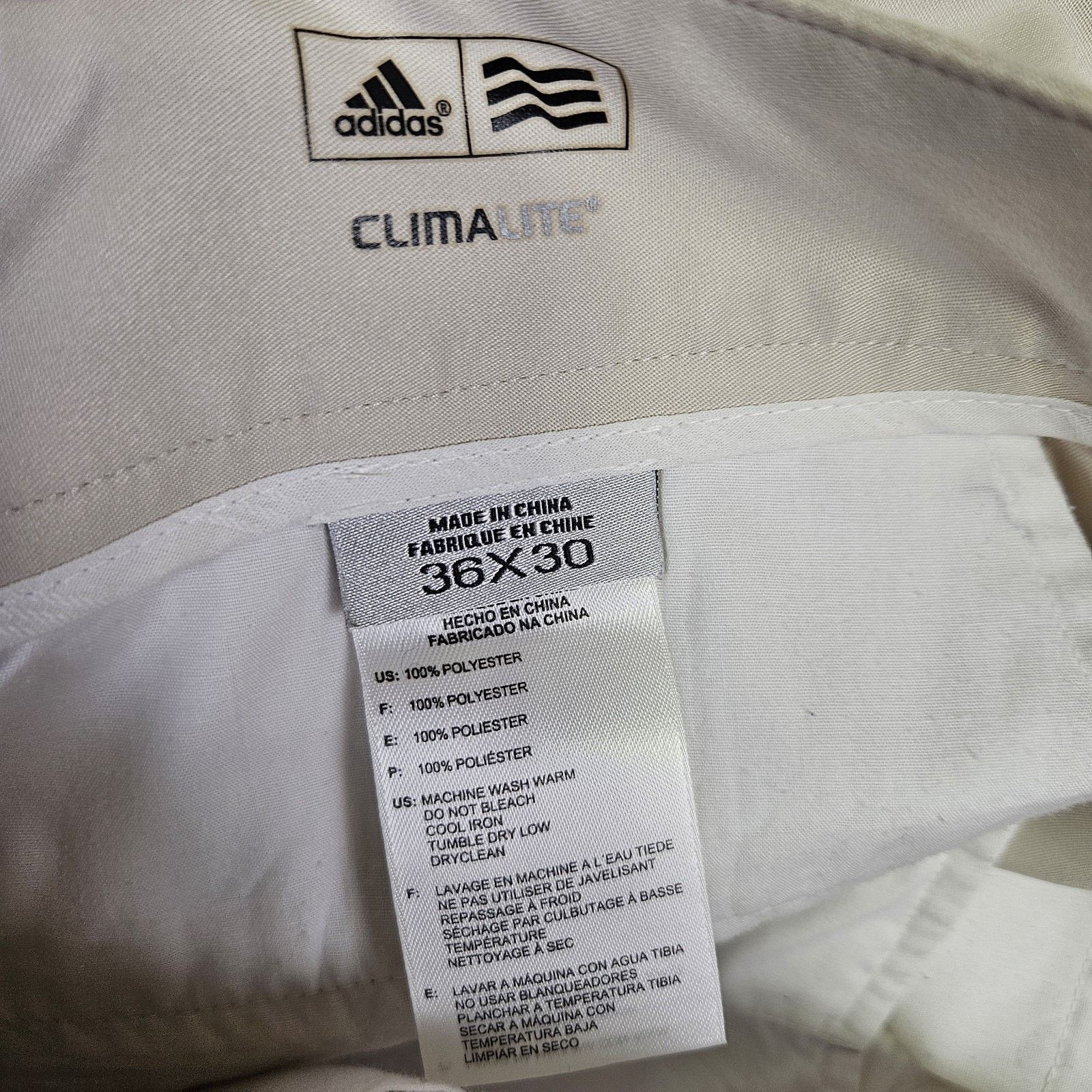 Adidas Adidas Climalite Golf Pants Mens 38x28 Size US 38 / EU 54 - 14 Thumbnail