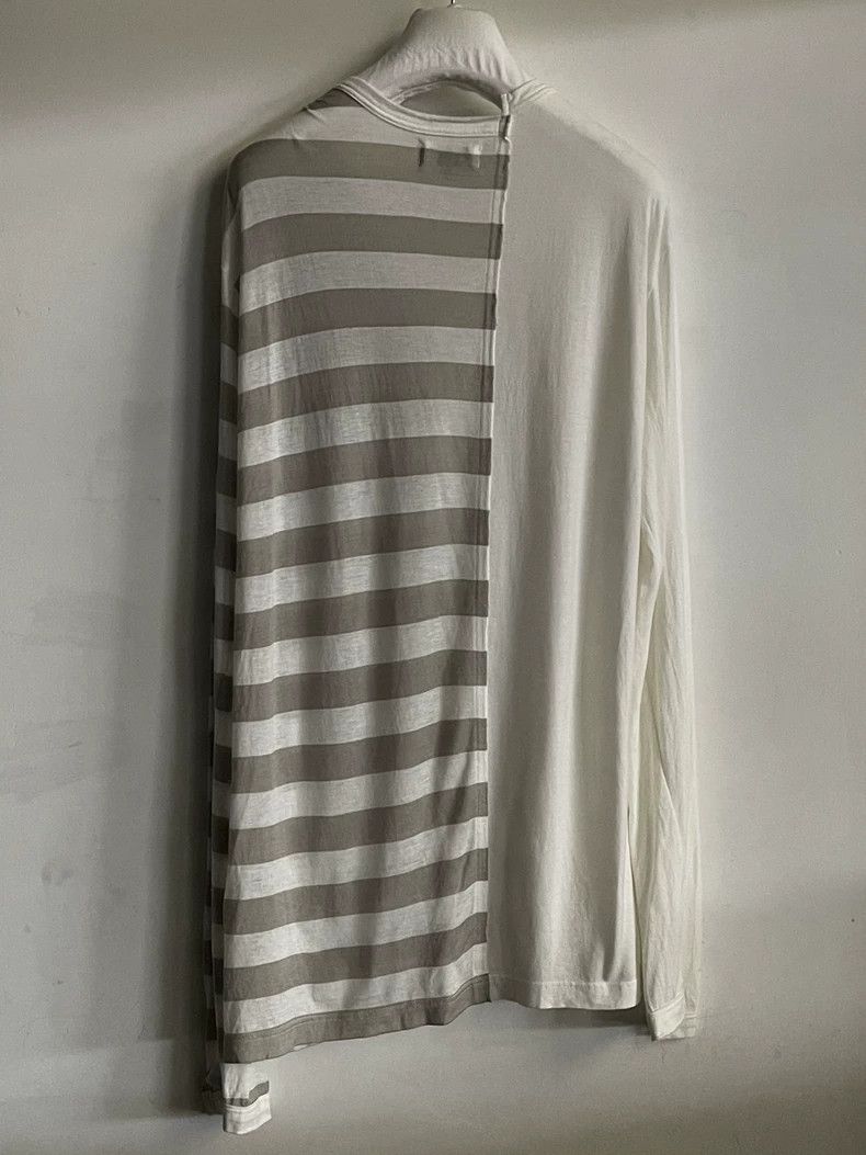 Yohji Yamamoto Yohji Yamamoto Striped Patchwork Undershirt long sleeves 25 Size US L / EU 52-54 / 3 - 2 Thumbnail