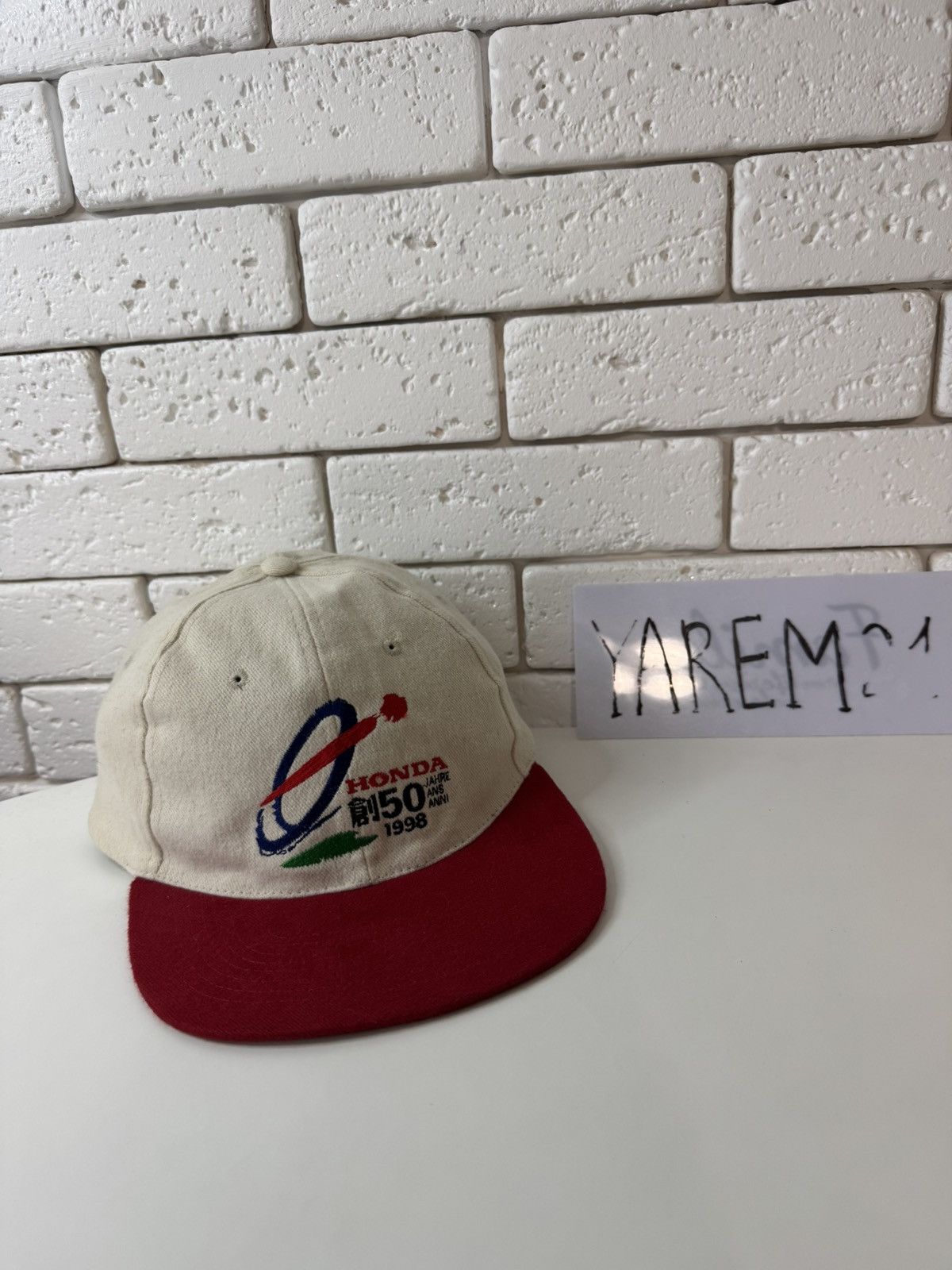 Honda Honda 1998 vintage cap hat Size ONE SIZE - 1 Thumbnail