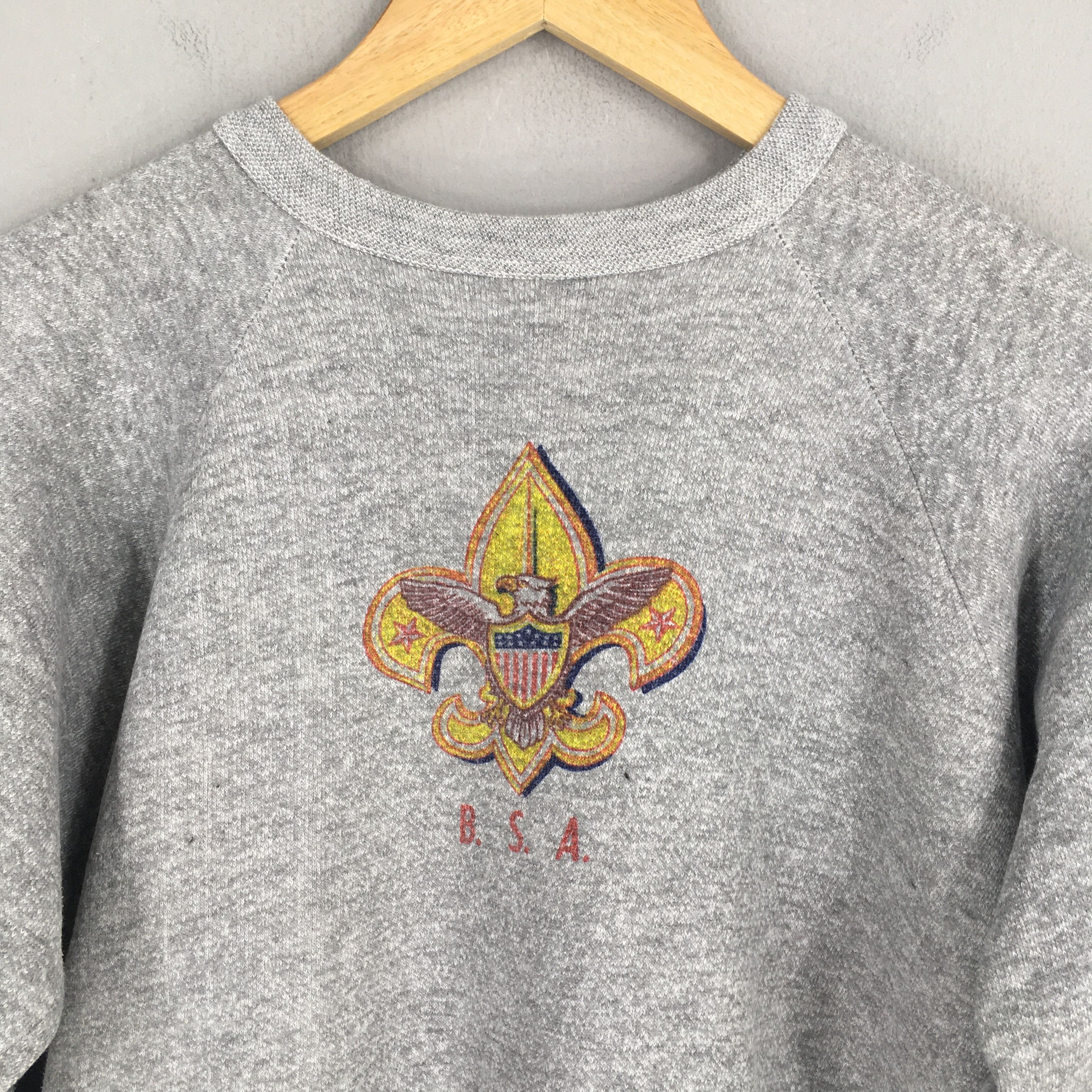 Vintage Vintage 60s BSA Boy Scouts America Sweater Small Size US S / EU 44-46 / 1 - 2 Thumbnail