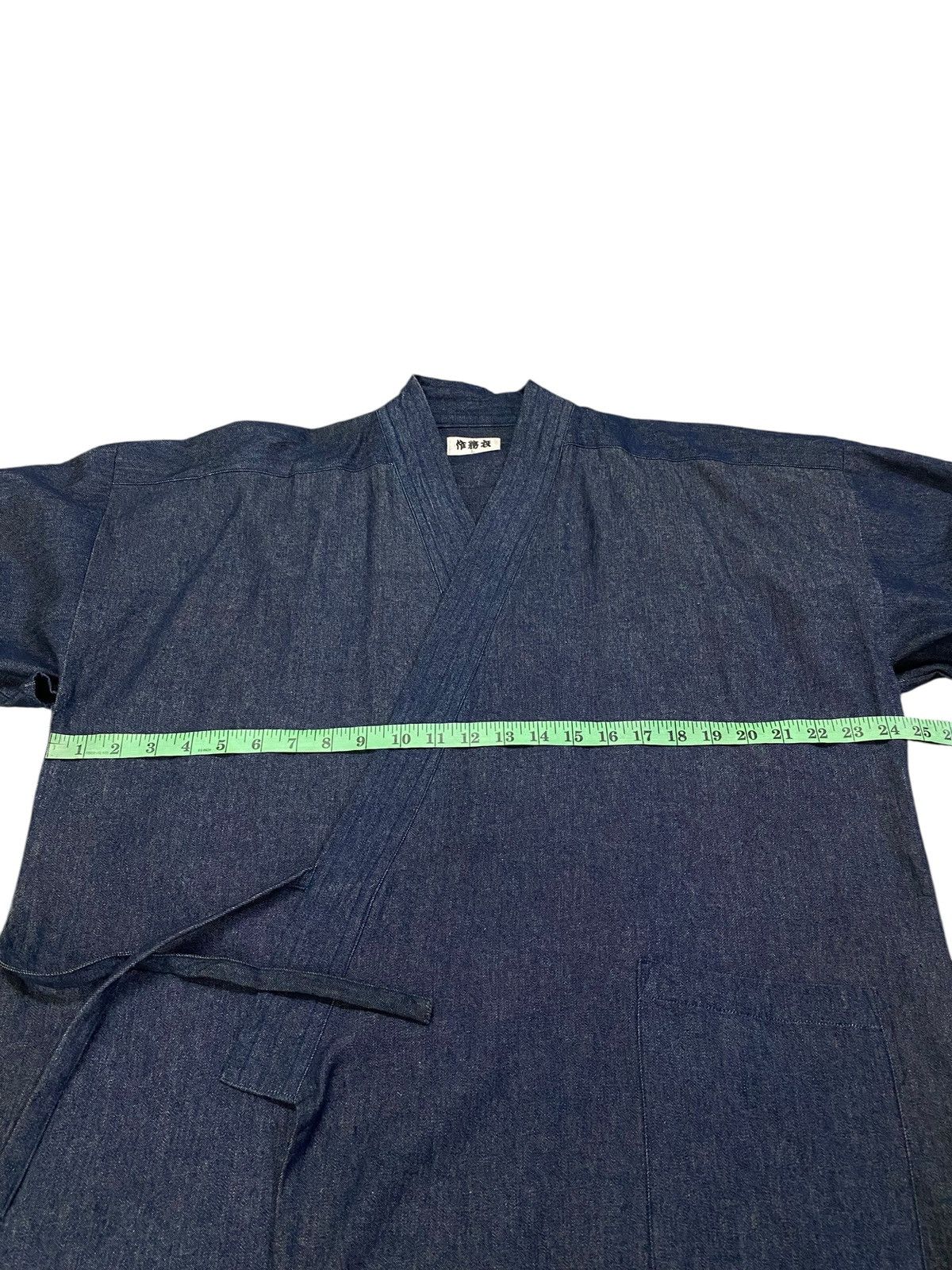 Japanese Brand Vintage Japanese Brand Kimono Denim L Size indigo Colour Size US L / EU 52-54 / 3 - 11 Thumbnail