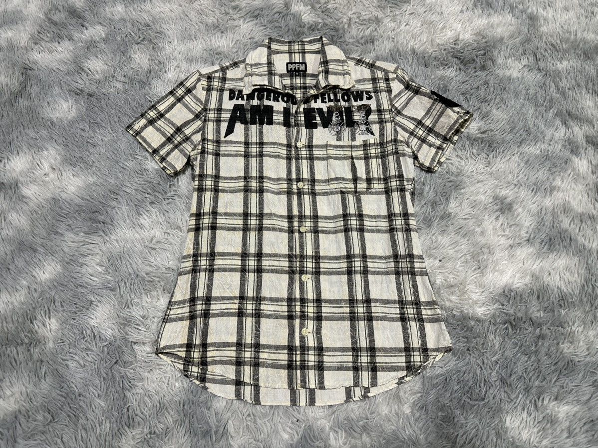 PPFM 🔥Sick Y2K PPFM Shirt Am I Evil? Goth Punk Size US M / EU 48-50 / 2 - 2 Thumbnail