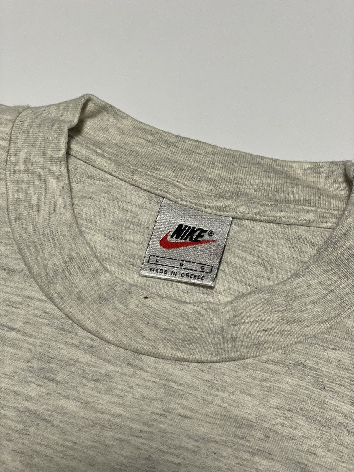 Nike × Vintage Nike 1997 Finisher Jungfrau Marathon Vintage Men's T-Shirt Size US L / EU 52-54 / 3 - 5 Thumbnail