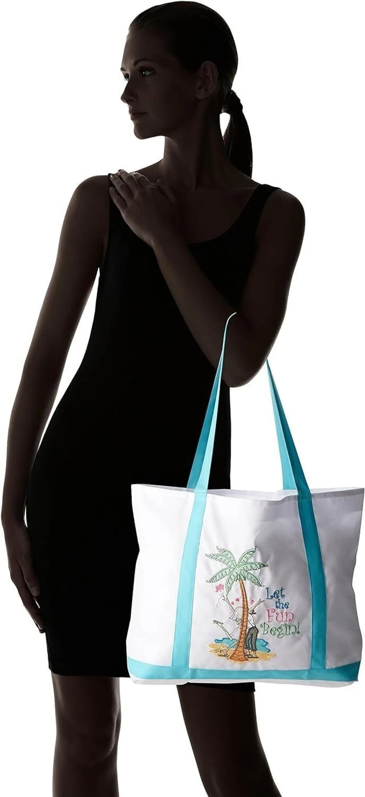 Other Lillian Rose Wedding Keepsake Nylon Tote Bag - Honeymoon Size ONE SIZE - 7 Thumbnail