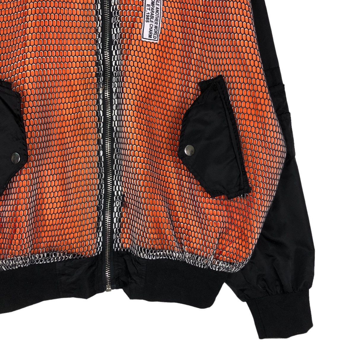 Hysteric Glamour 🔥Vintage Bomber Jacket Rare Net Punk Style MH Japan Size US L / EU 52-54 / 3 - 5 Thumbnail