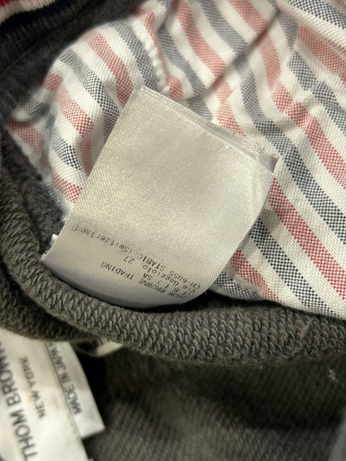 Thom Browne Thom Browne 4 Bar Sweatpants Size US 30 / EU 46 - 6 Thumbnail