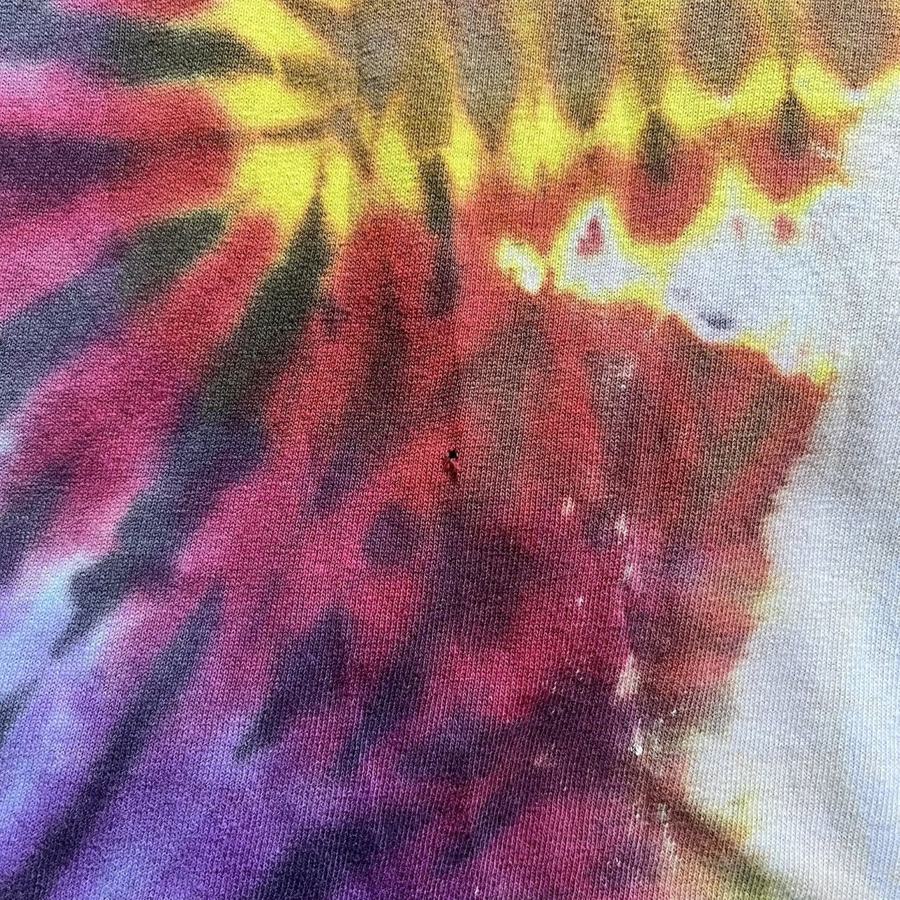 Vintage Vintage Magic Mushroom Tie Dye T-shirt 90s Size US XL / EU 56 / 4 - 10 Thumbnail