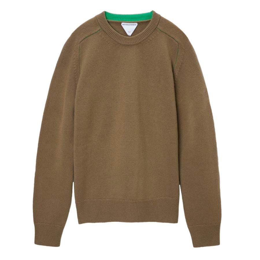 image of Bottega Veneta O1Bcso1Str0324 Jumper In Brown, Men's (Size Small)