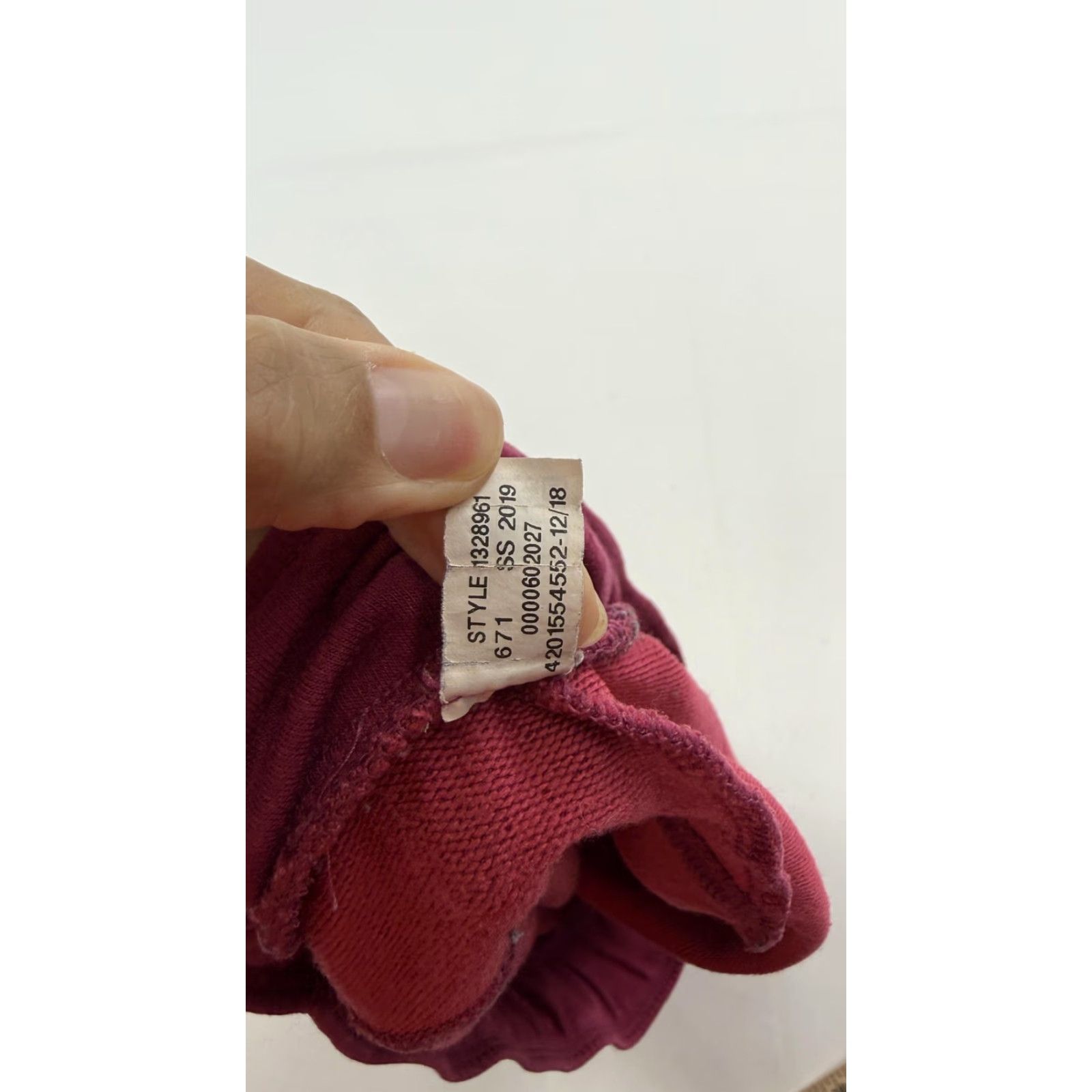 Under Armour Under Armour Shorts Womens Small Burgundy Drawstring Athletic Style Size 28" / US 6 / IT 42 - 5 Thumbnail