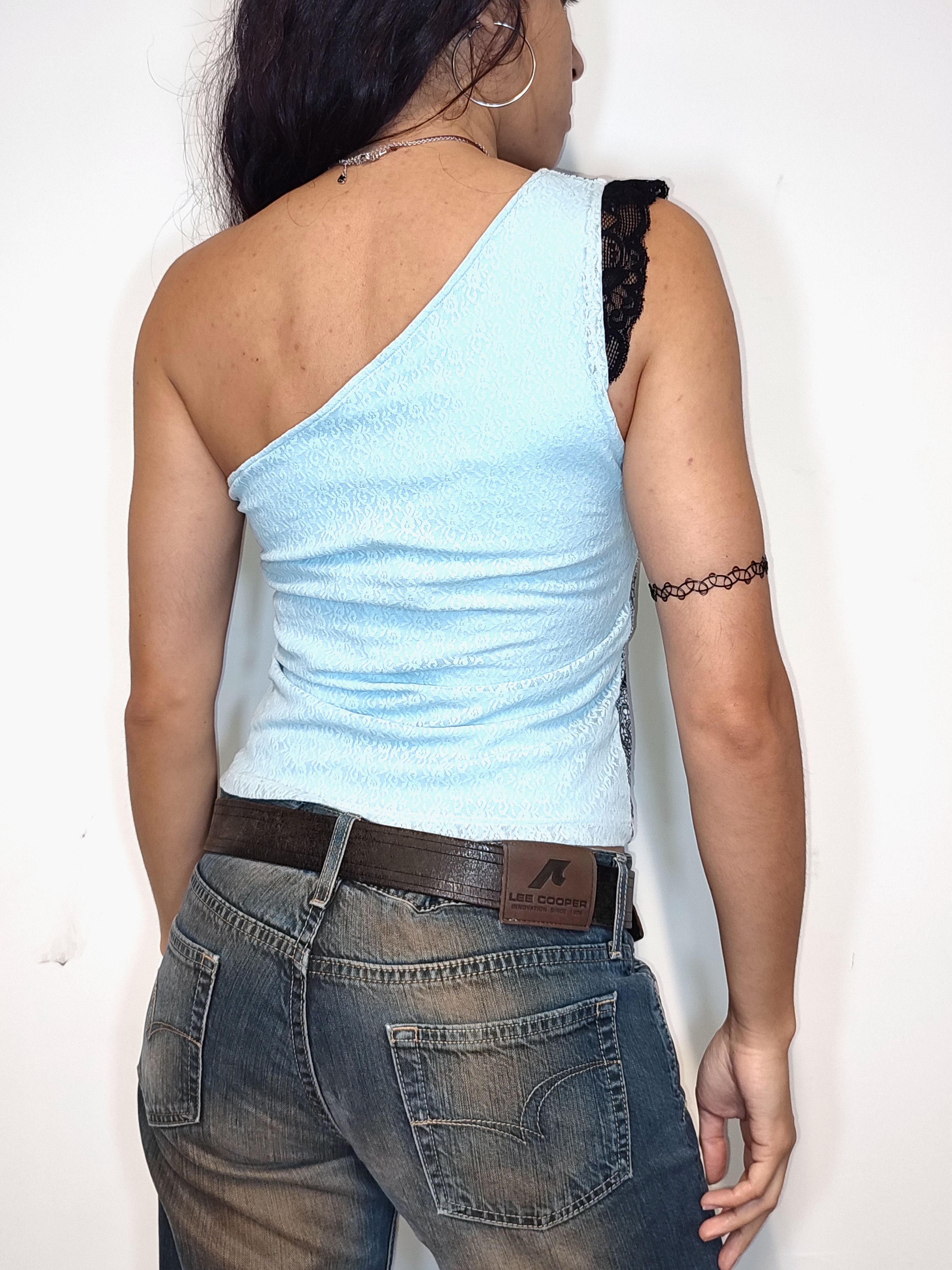 Vintage Vintage Reversible One Shoulder Top Size M / US 6-8 / IT 42-44 - 2 Thumbnail