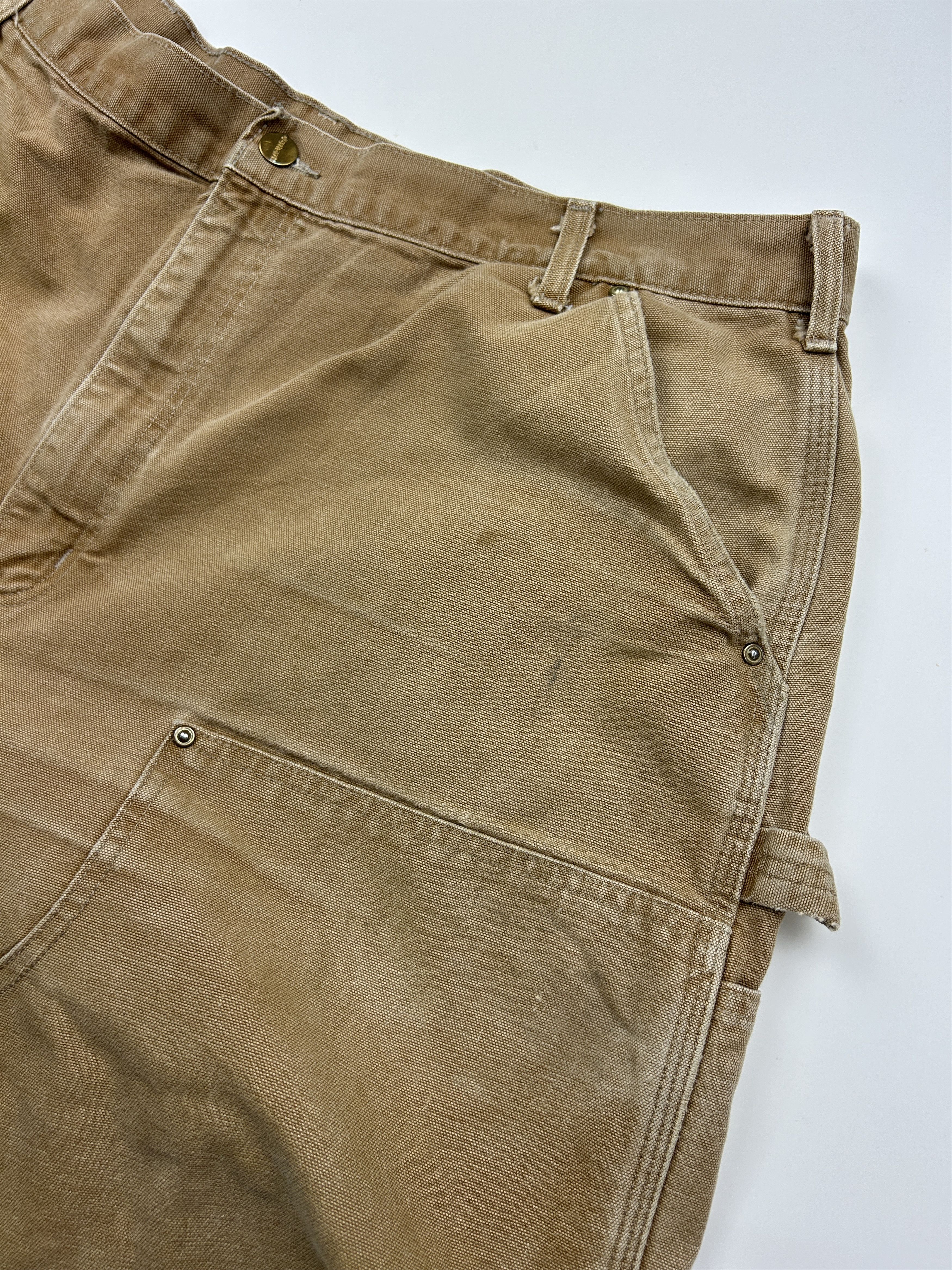 Carhartt Vintage 90s Carhartt Canvas Work-Wear Double Knee Pants 40W Size US 40 / EU 56 - 4 Thumbnail