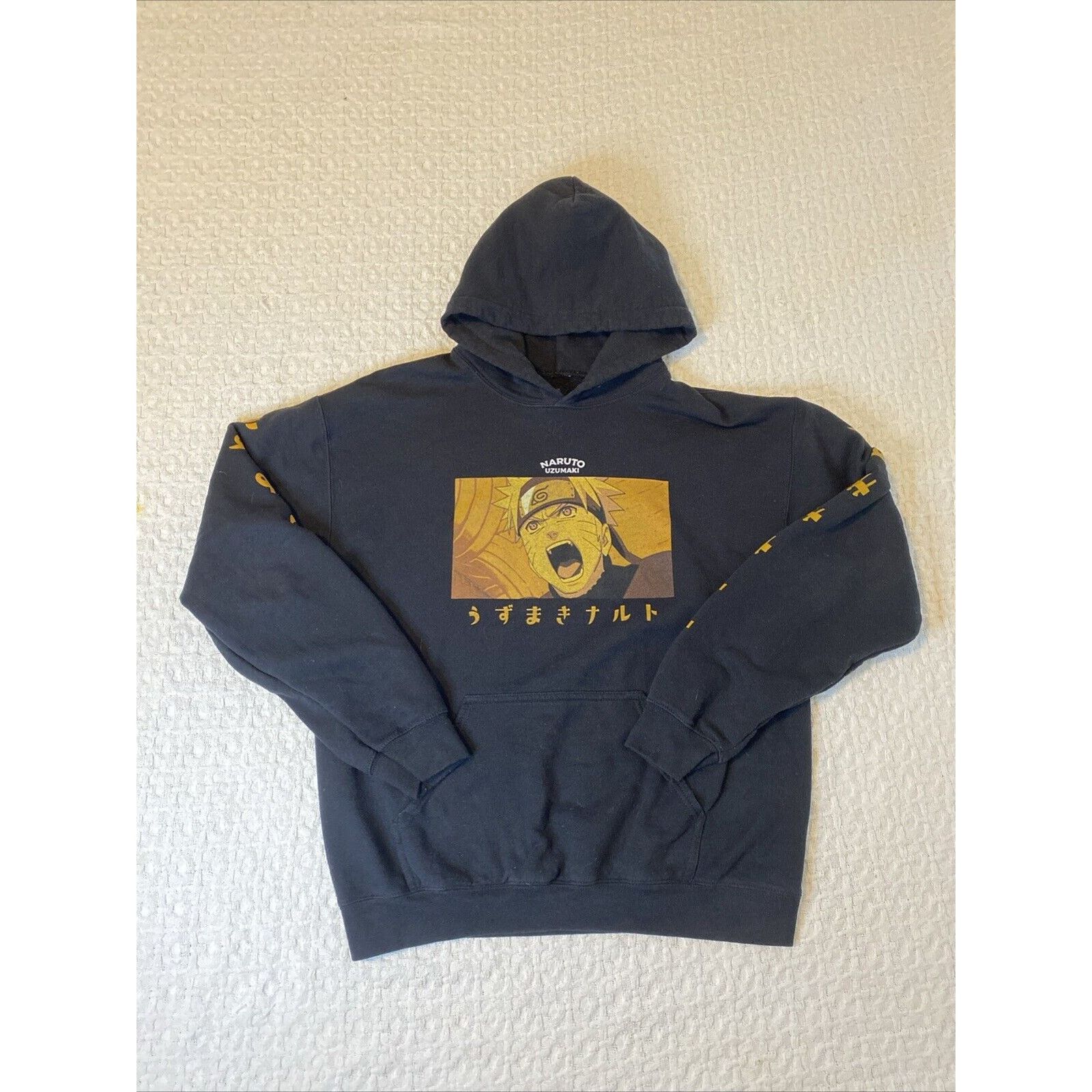 (di)vision Naruto Uzumaki Black Hoodie Japanese Anime Men’s Small Size US S / EU 44-46 / 1 - 1 Thumbnail