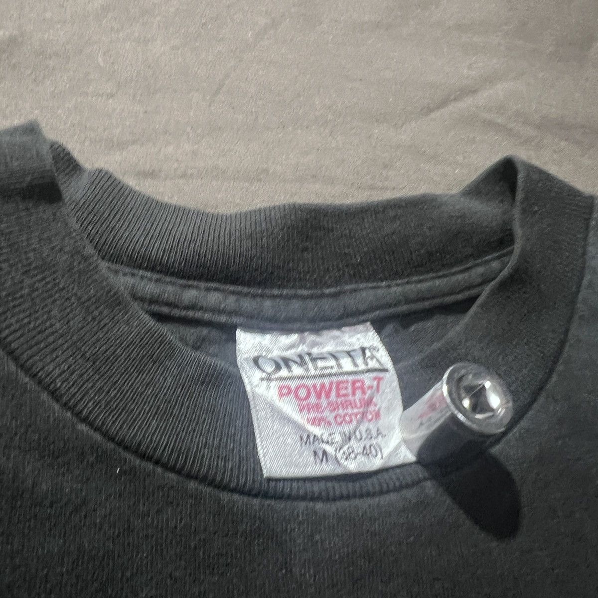 Vintage Vintage 90s ACTWU Make It Happen! Tee Faded Size US M / EU 48-50 / 2 - 4 Thumbnail