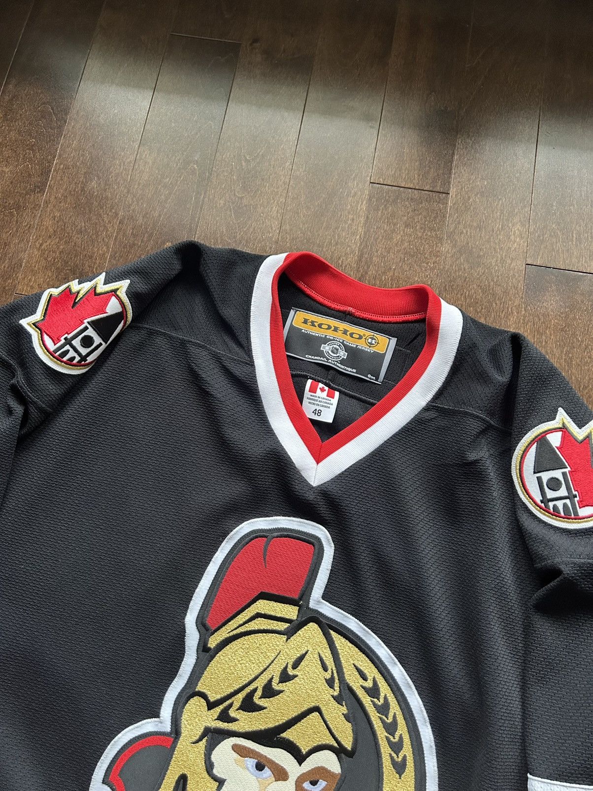 Koho Ottawa Senators Vintage Koho NHL Official Alternate Jersey Size US L / EU 52-54 / 3 - 6 Thumbnail