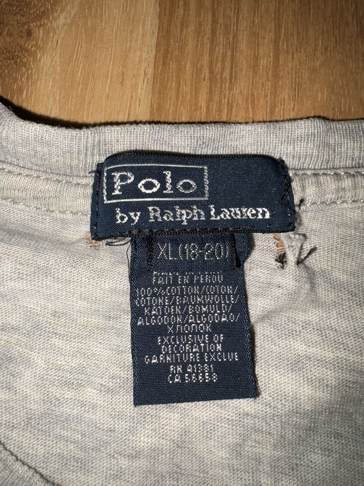 Polo Ralph Lauren VTG Polo Ralph Lauren Raglan RingerTee Bedford N.H Phys Ed Size US M / EU 48-50 / 2 - 6 Thumbnail