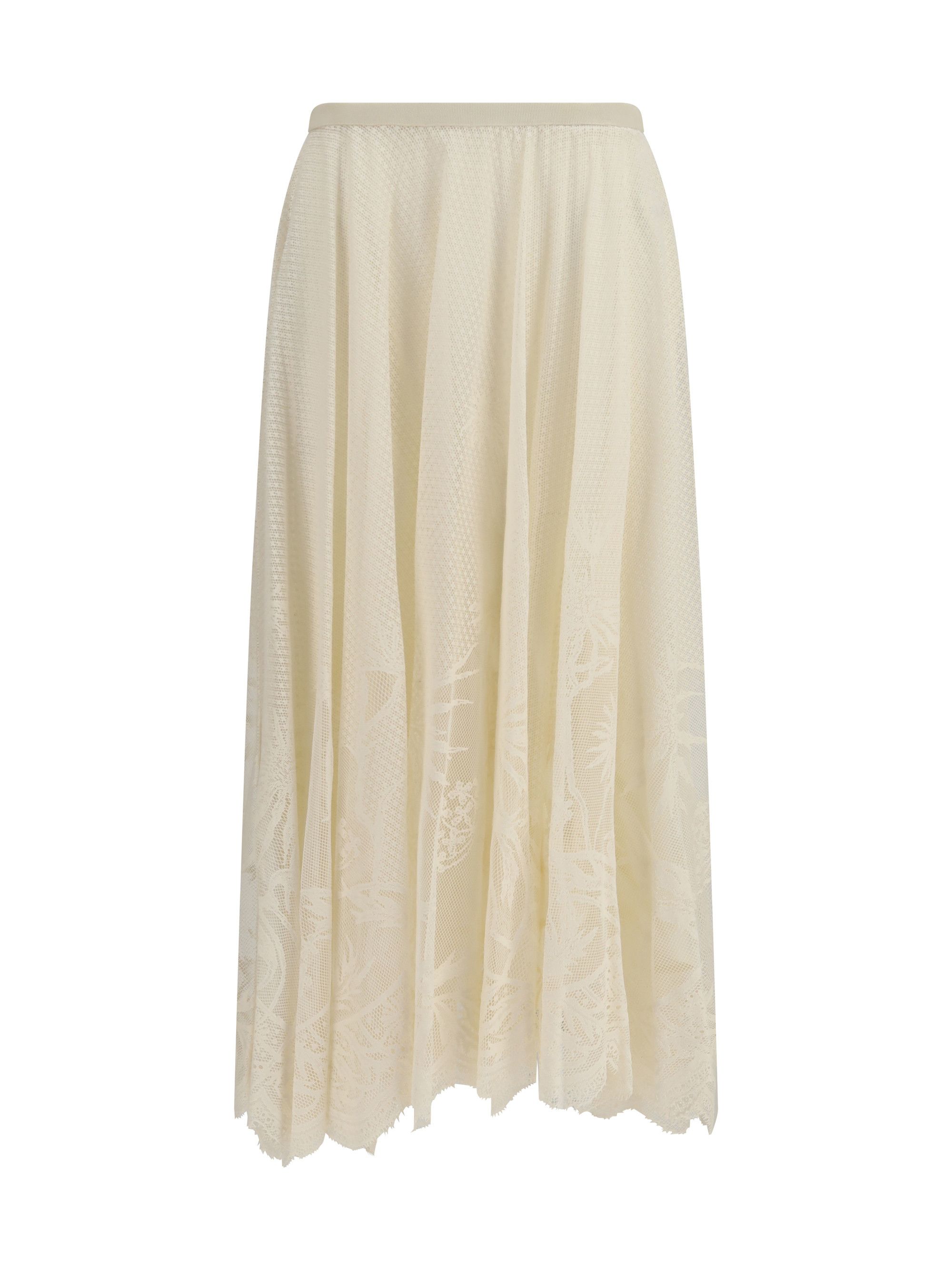 Fabiana Filippi embroidered circle Skirt Size 30" / US 8 / IT 44 - 1 Thumbnail