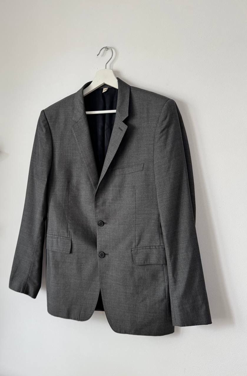 Burberry Burberry London Wool Silk Blend Blazer Size 50R - 4 Thumbnail