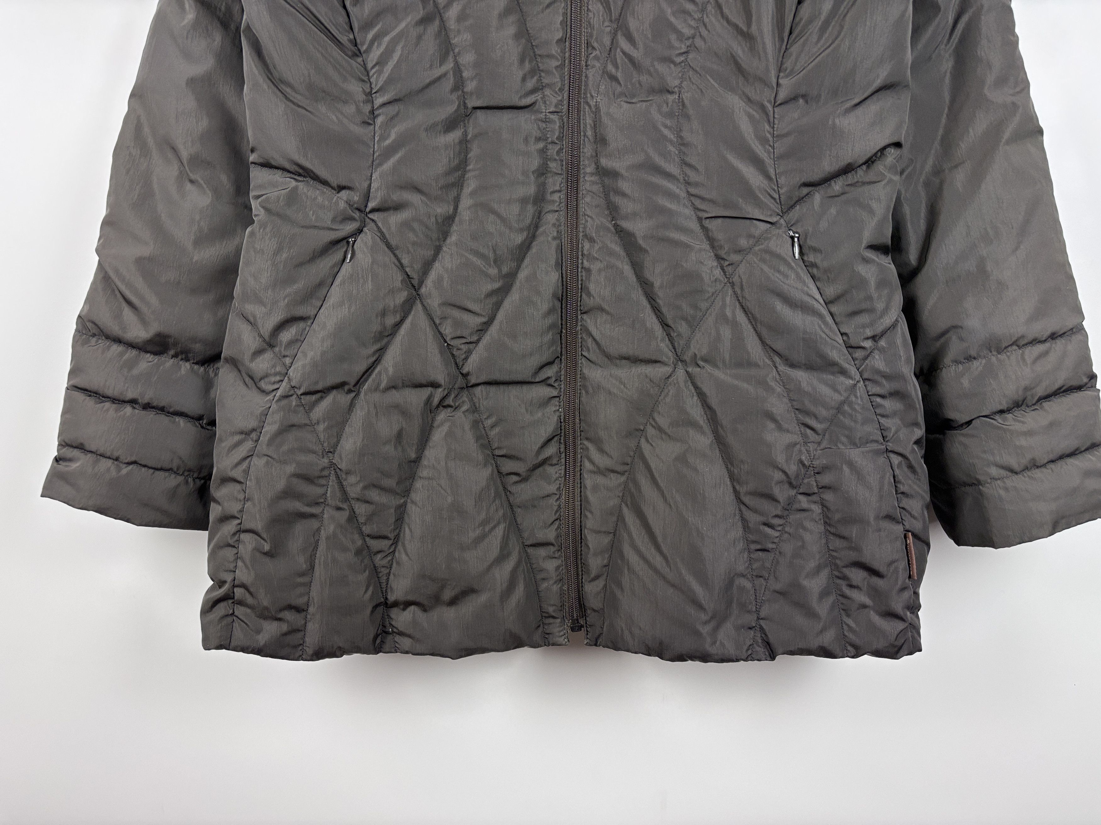 Moncler × Vintage Vintage 00s Moncler Goose Down Jacket Womens Gray Size 3 Size L / US 10 / IT 46 - 3 Thumbnail