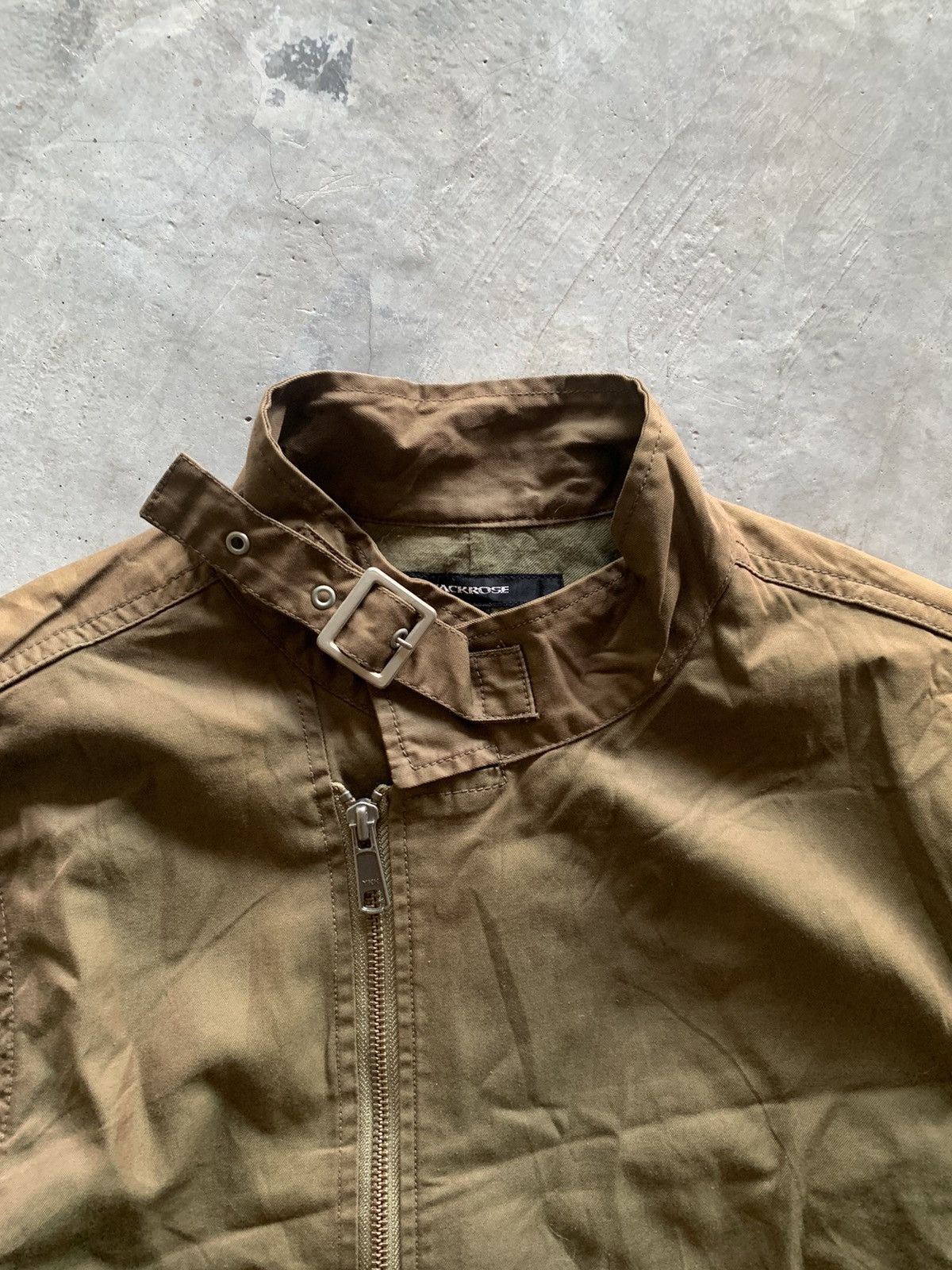 JACKROSE JACK ROSE army military style biker jacket Size US M / EU 48-50 / 2 - 3 Thumbnail