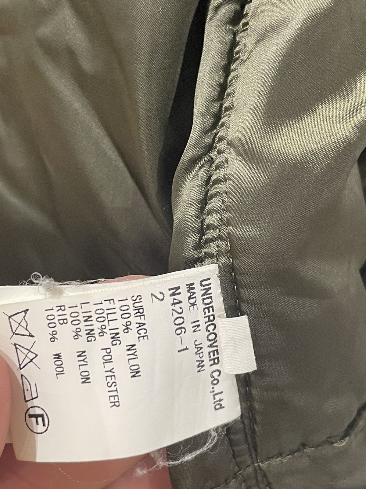 Undercover Undercover Cold Blood Flight jacket Bomber AW14 Size US S / EU 44-46 / 1 - 9 Thumbnail