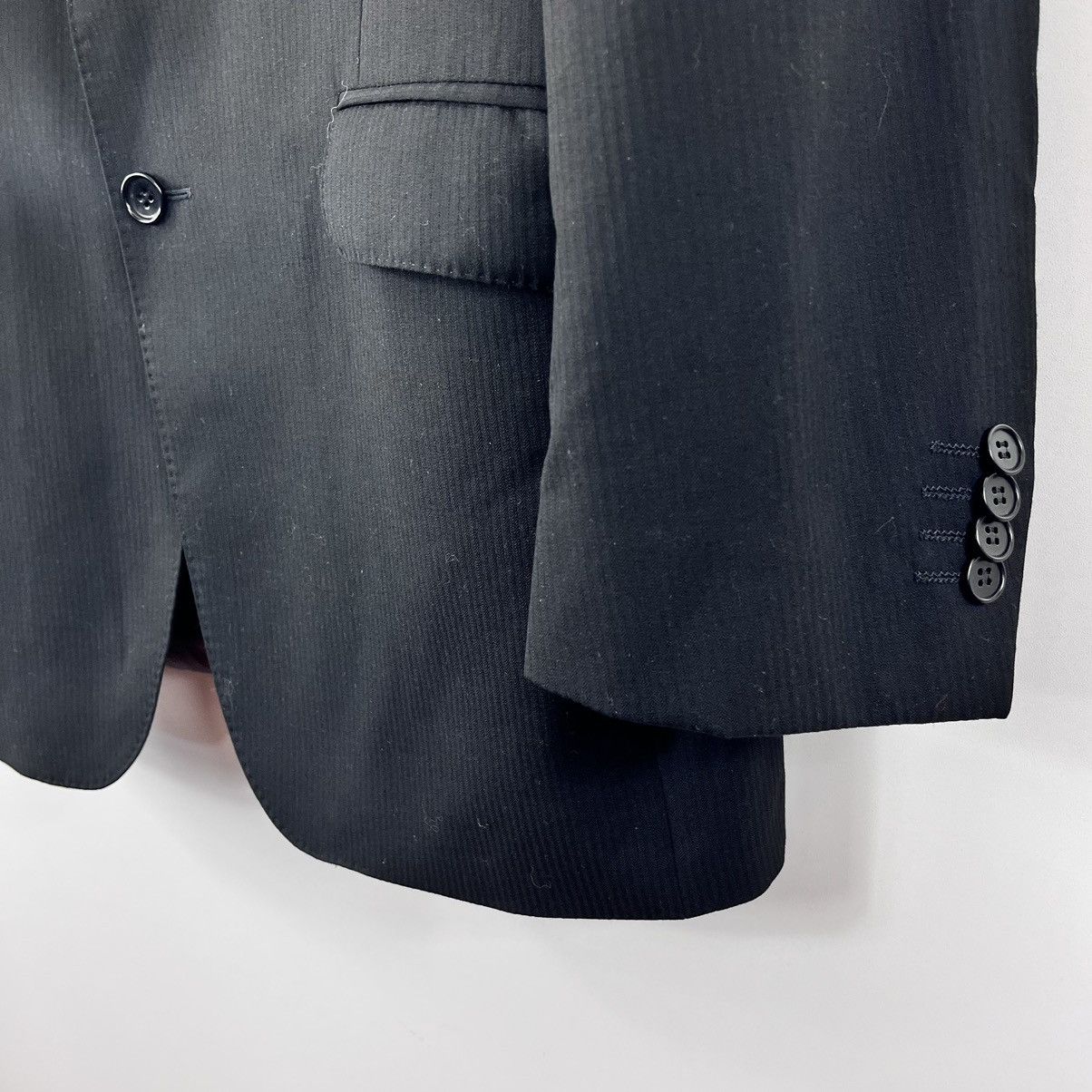 Balmain Balmain Homme Blazer Jacket Double-Breasted Black Size M Size 40R - 6 Thumbnail