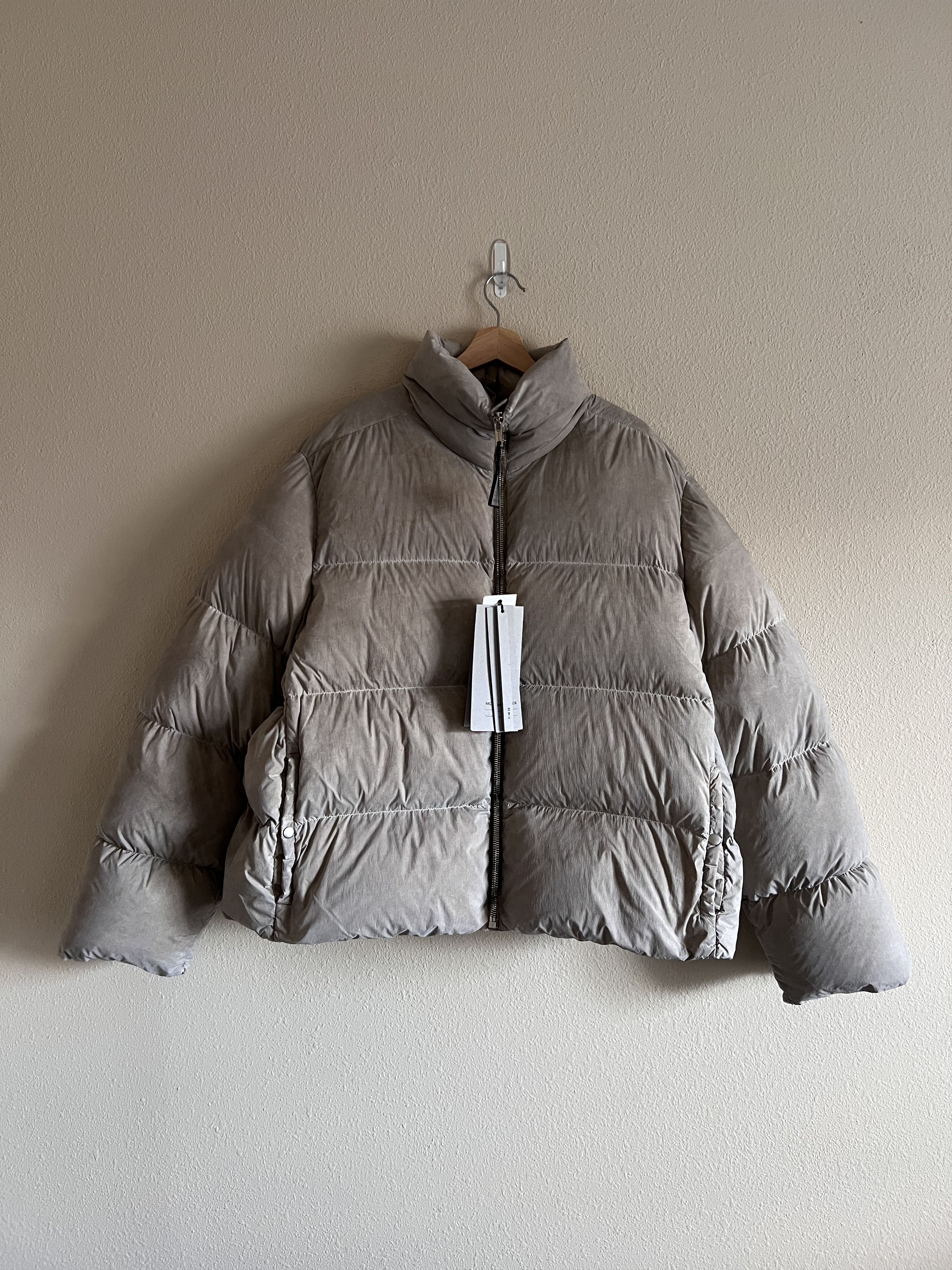 Moncler × Rick Owens Rick Owens Moncler Cyclopic Jacket in Dirt Size US XL / EU 56 / 4 - 1 Thumbnail