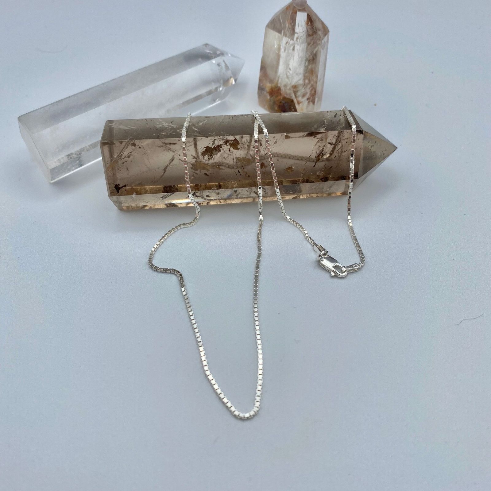 Sterling Silver Box Chain 22