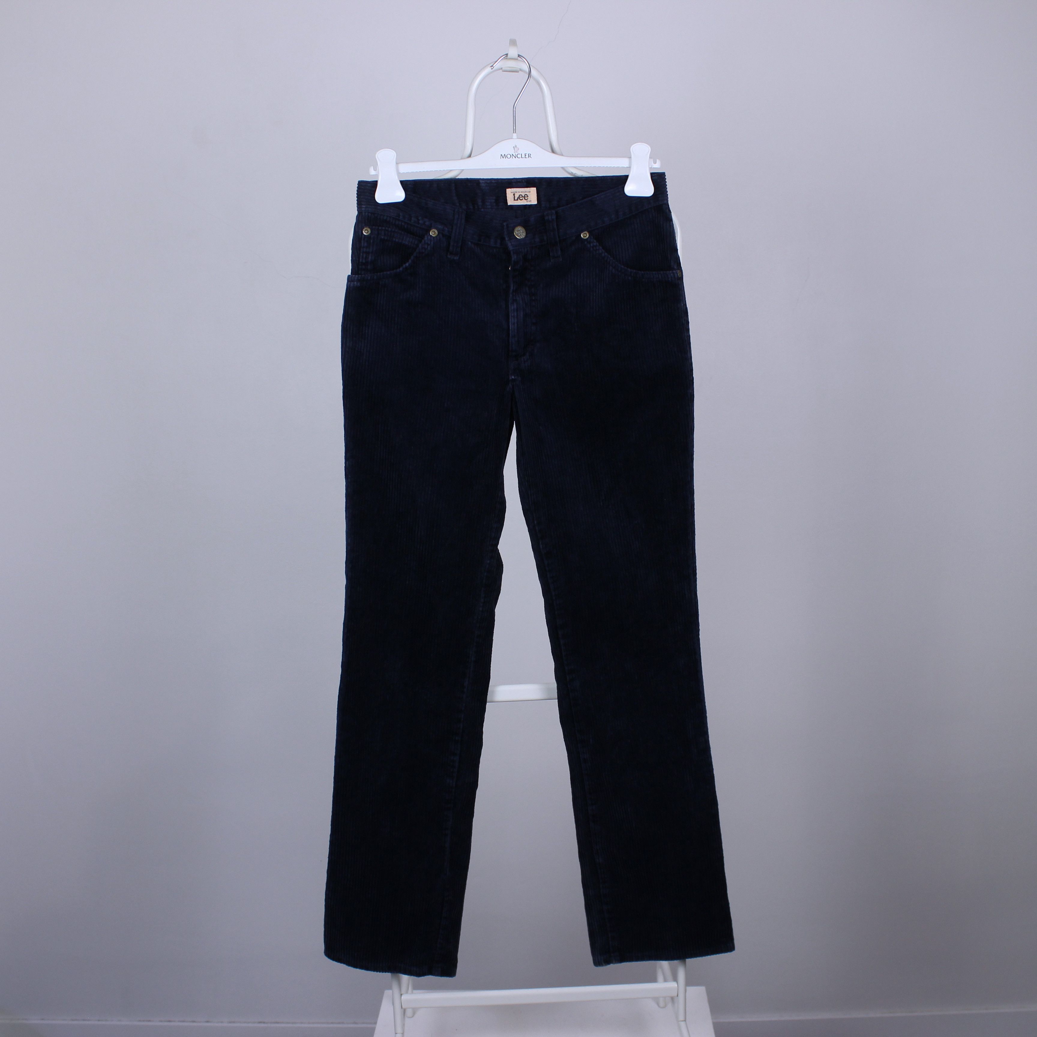 Lee Lee velvet casual pants 32 36 blue rare Size US 32 / EU 48 - 6 Thumbnail