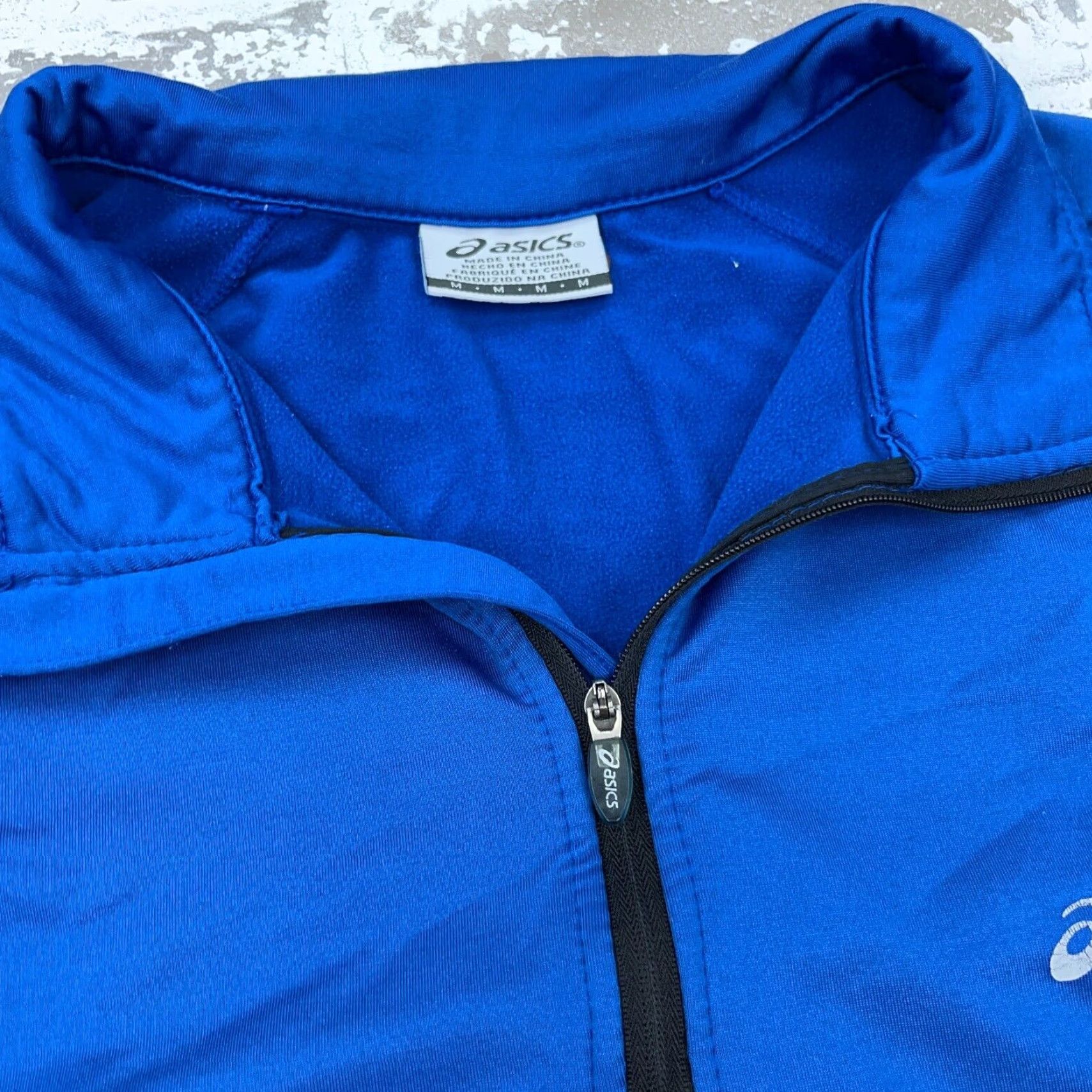 Asics Asics Sweatshirt Men Medium Blue Pullover Quarter Zip Sweater Performance Run Size US M / EU 48-50 / 2 - 7 Thumbnail