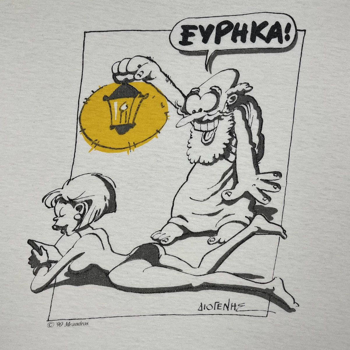 Vintage Vintage Eureka Archimedes humor 18+ y2k porn tee 90’s Size US M / EU 48-50 / 2 - 8 Thumbnail