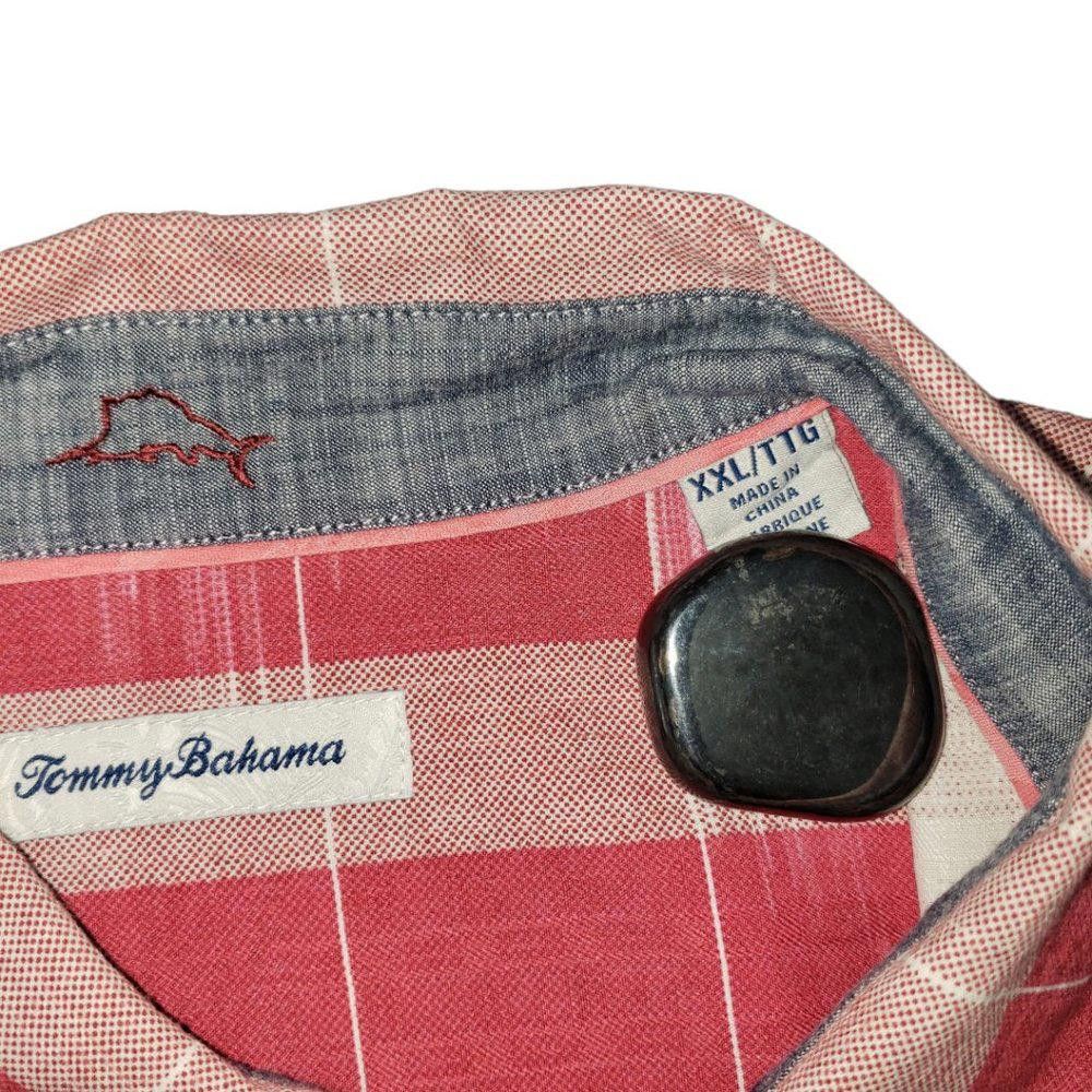 Tommy Bahama CT387 Tommy Bahama Red & White Shirt XXL Size US XXL / EU 58 / 5 - 2 Thumbnail
