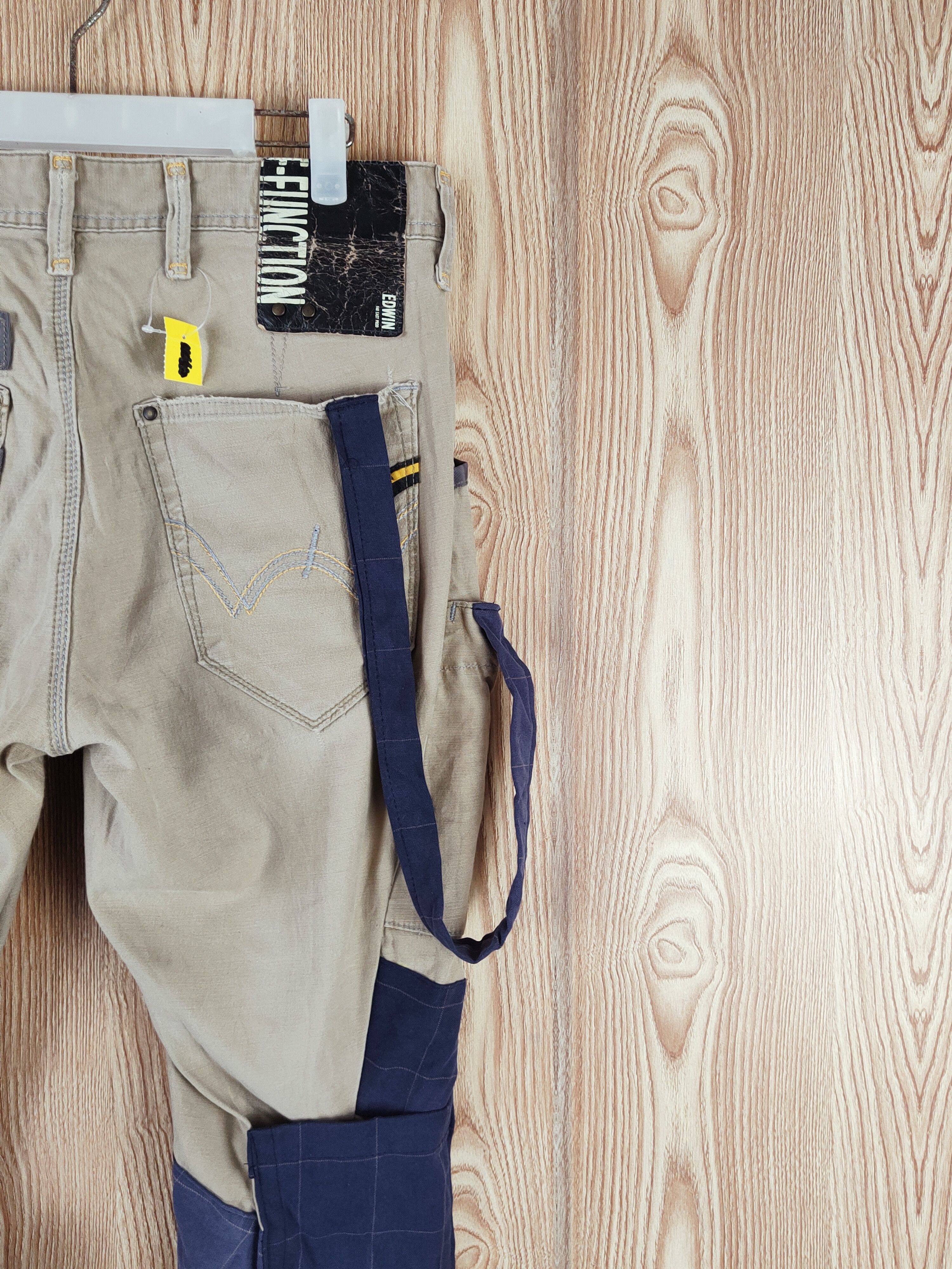 Edwin Edwin Beige Multipocket Tactical Cargo Pants #W001 Size US 31 - 13 Thumbnail