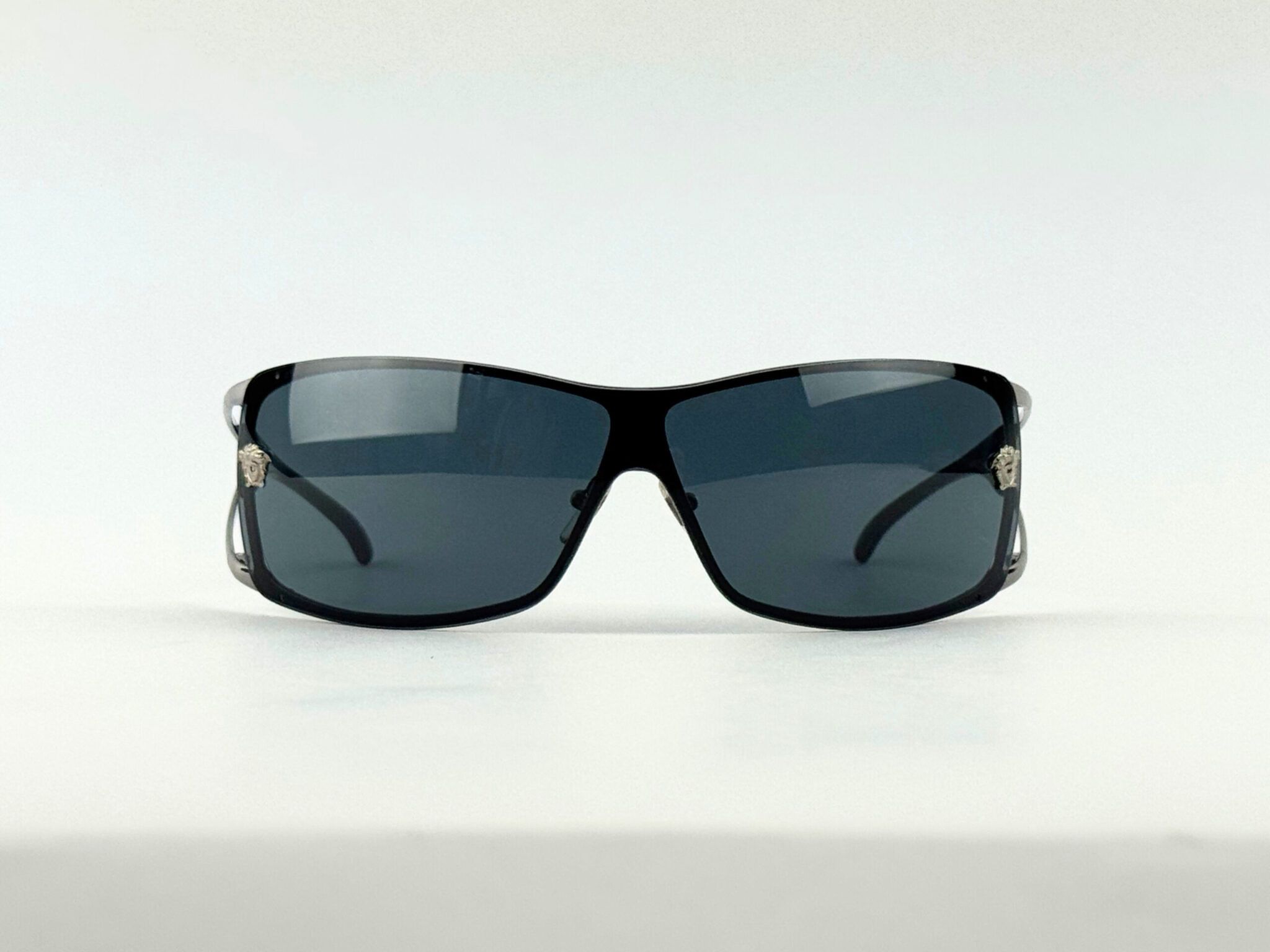 Versace VERSACE 2048 BLACK SHIELD SUNGLASSES Size ONE SIZE - 5 Thumbnail