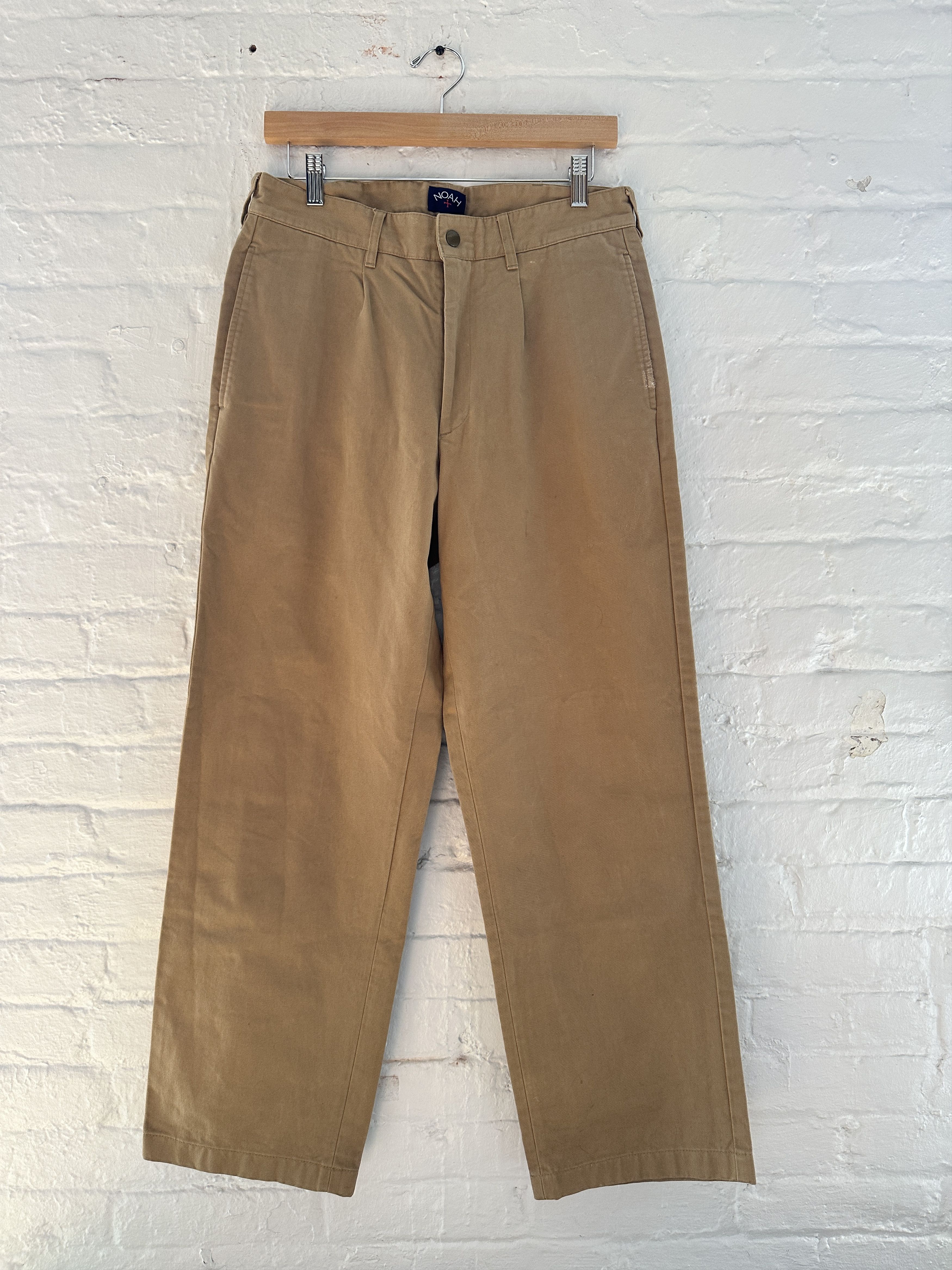 Noah Noah Pleated Straight Leg Trousers Size US 30 / EU 46 - 1 Thumbnail
