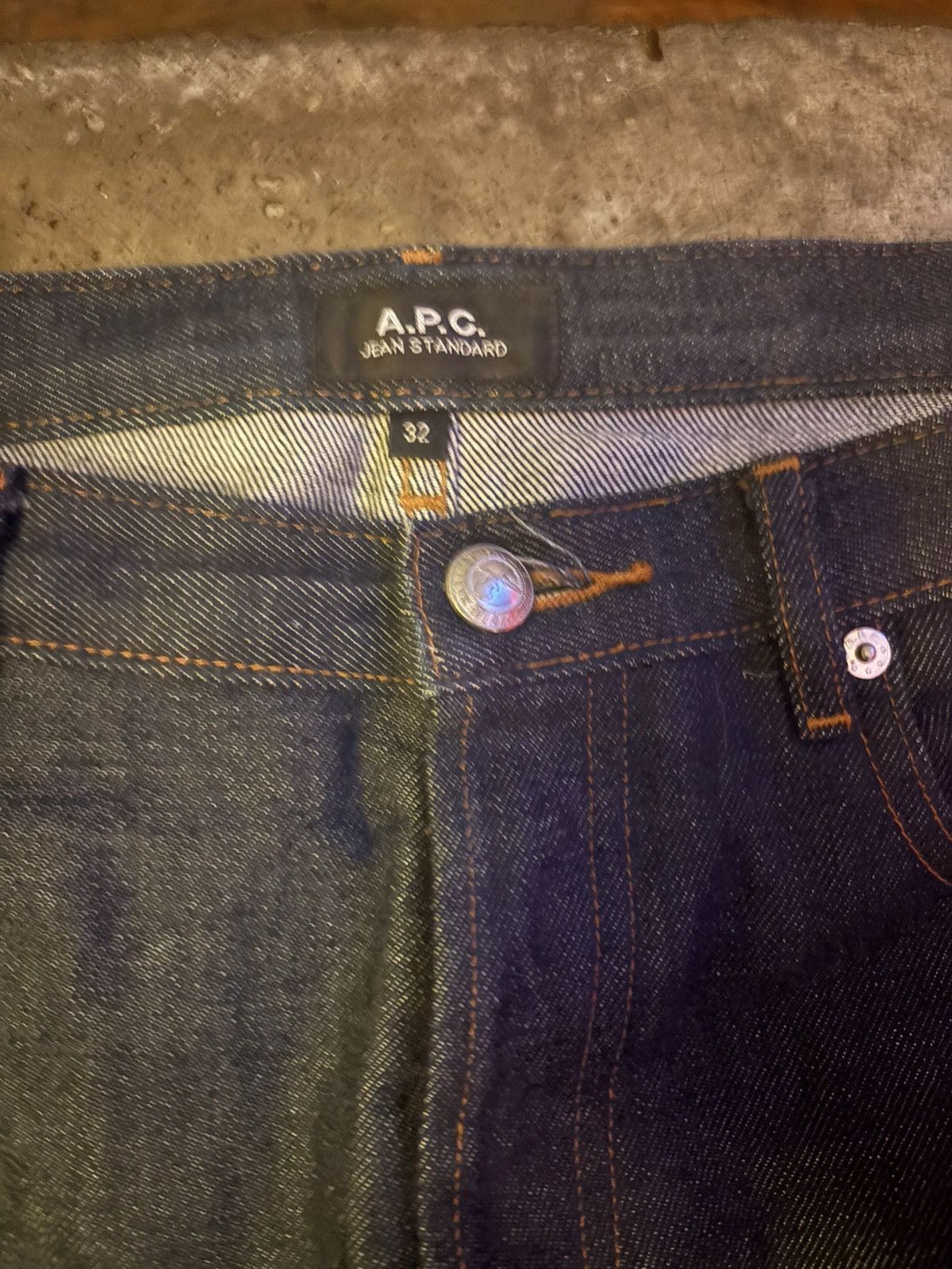A.P.C. APC blue denim jeans Size US 32 / EU 48 - 2 Thumbnail