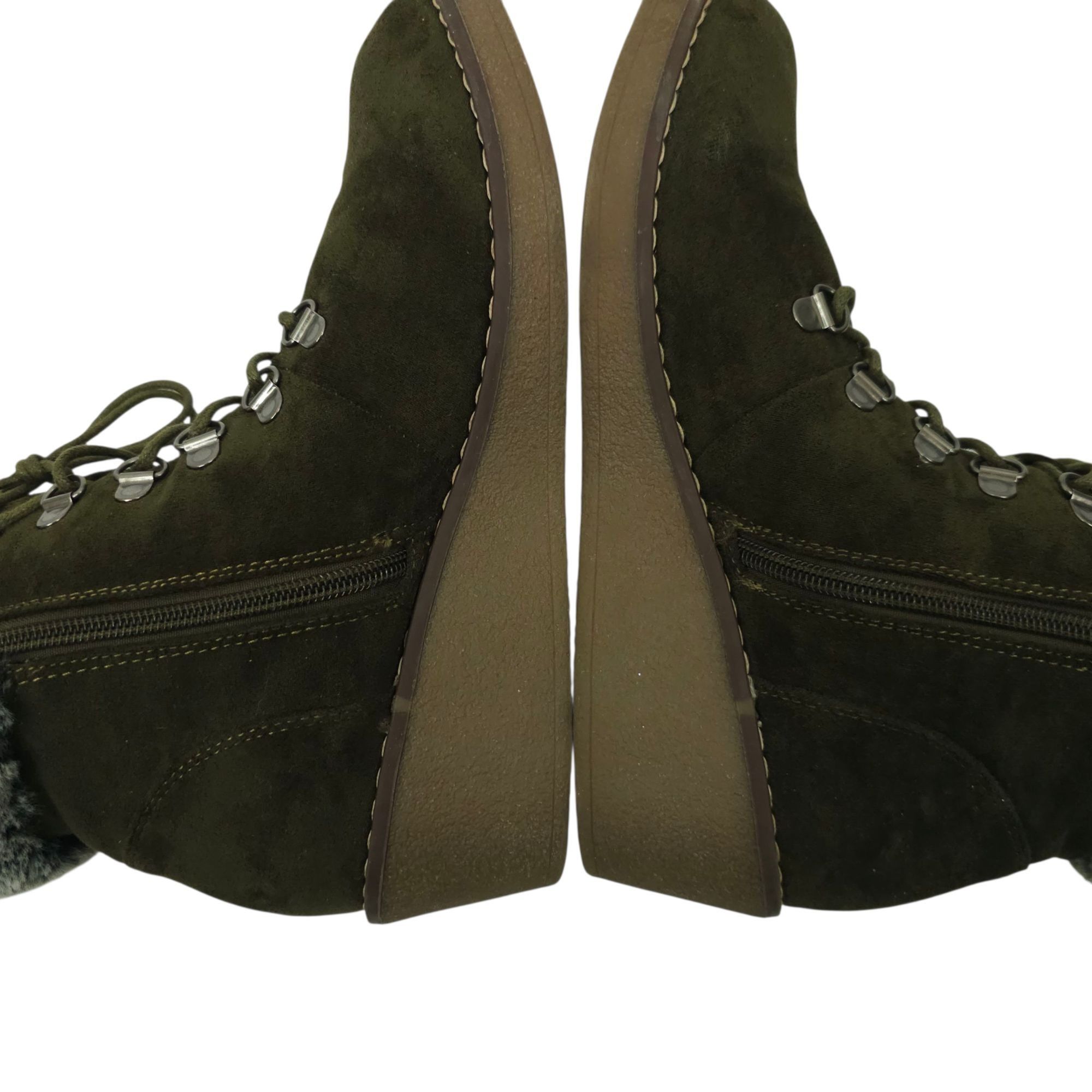 Other Boutique By Corkys Fox Bay Ankle Boots Womens 9 Green Size US 9 / IT 39 - 13 Thumbnail