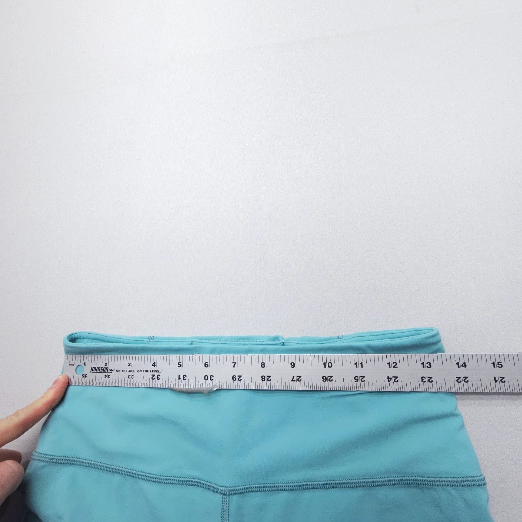 Athleta VINTAGE Athleta Elation 7/8 Tight Ultra High Rise Size Medium Light Blue Gym Yoga Sport Size ONE SIZE - 6 Thumbnail