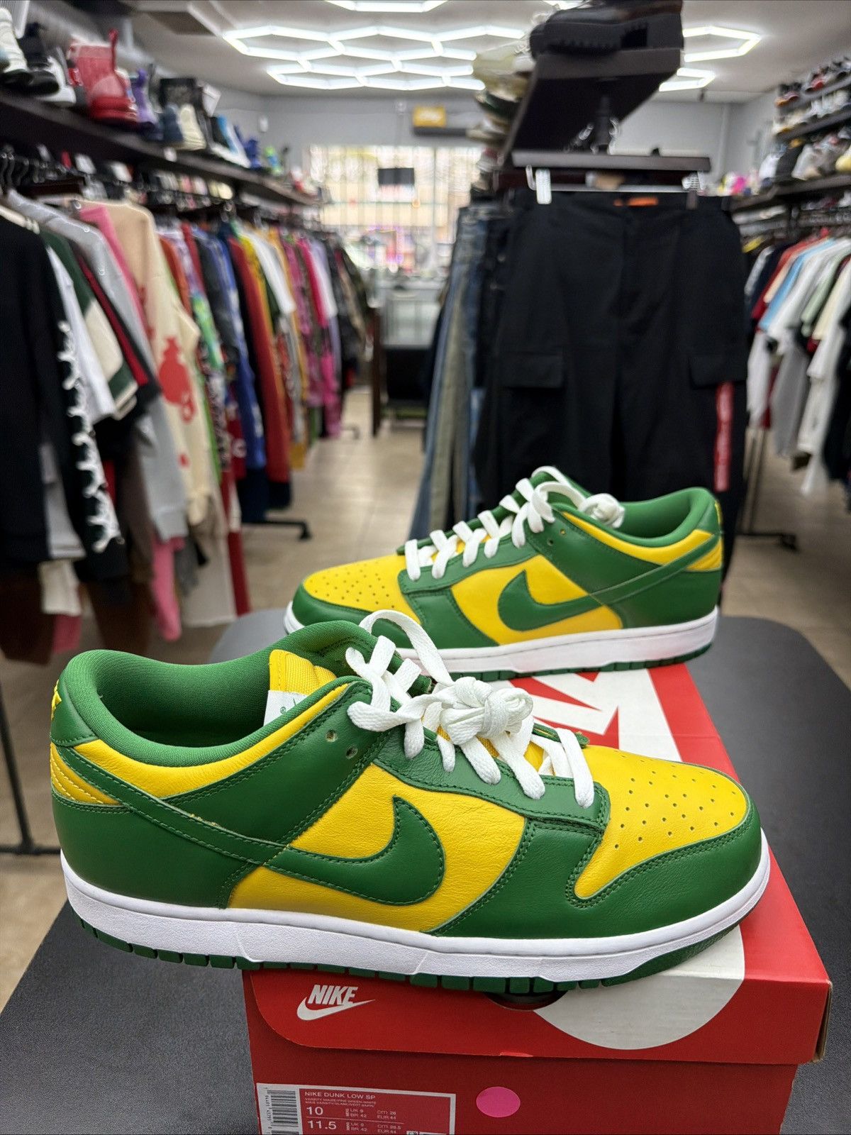 Nike Nike Dunk SP Low Brazil CU1727-700 Size 10 - Brand New Quick Size US 10 / EU 43 - 2 Thumbnail