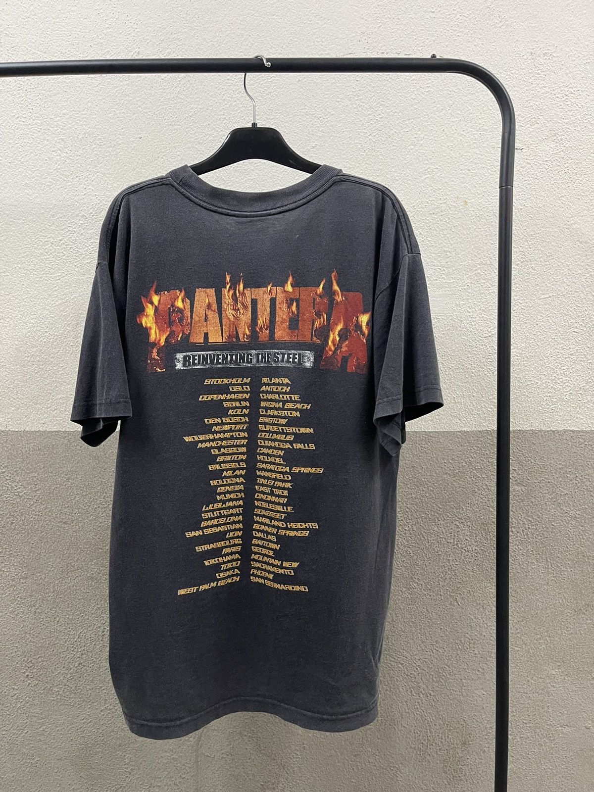 Band Tees Vintage 2001 Pantera Reinventing the Steel Tour T Shirt Size US L / EU 52-54 / 3 - 2 Thumbnail