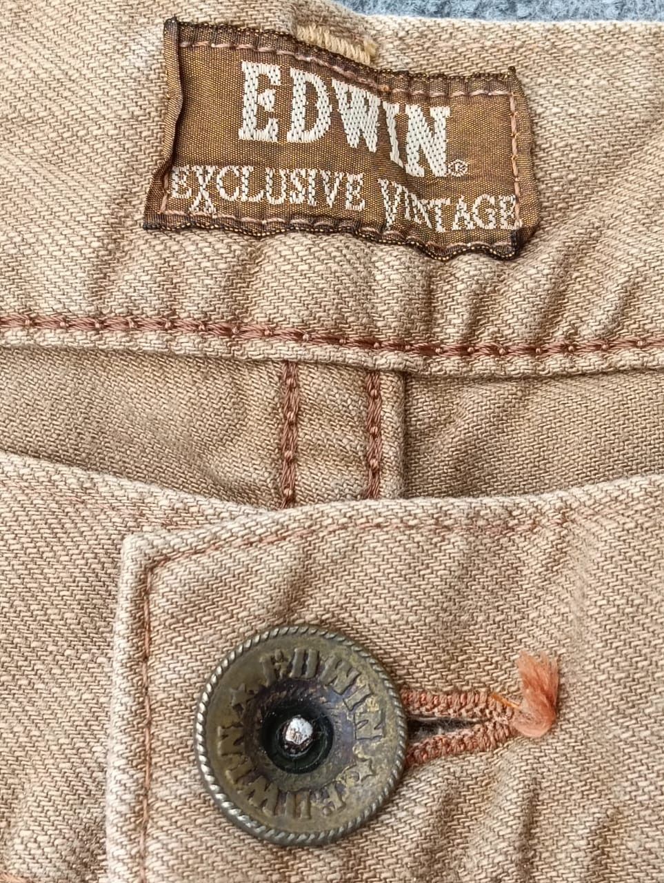 Edwin Vintage Edwin Cowboy Style Jeans – Leather Pocket Detail Size US 36 / EU 52 - 10 Thumbnail