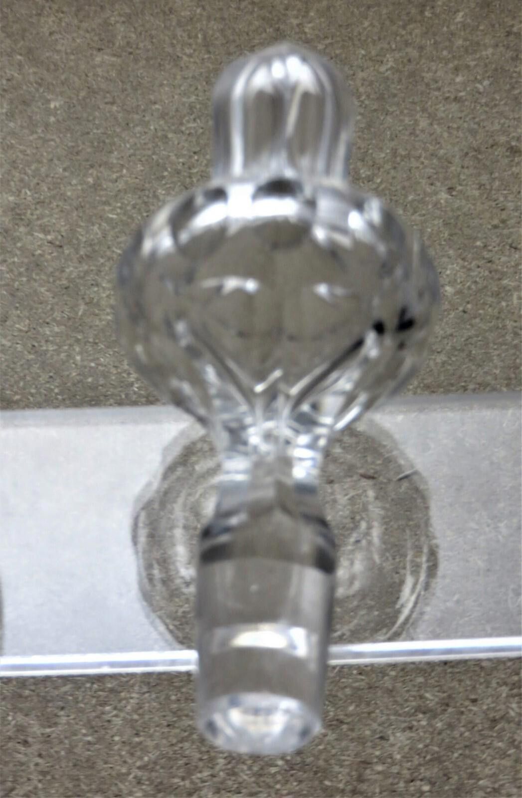 The Unbranded Brand Antique Rare Cut Glass Decanter With Stopper 14 1/2" - 15C Size ONE SIZE - 5 Thumbnail